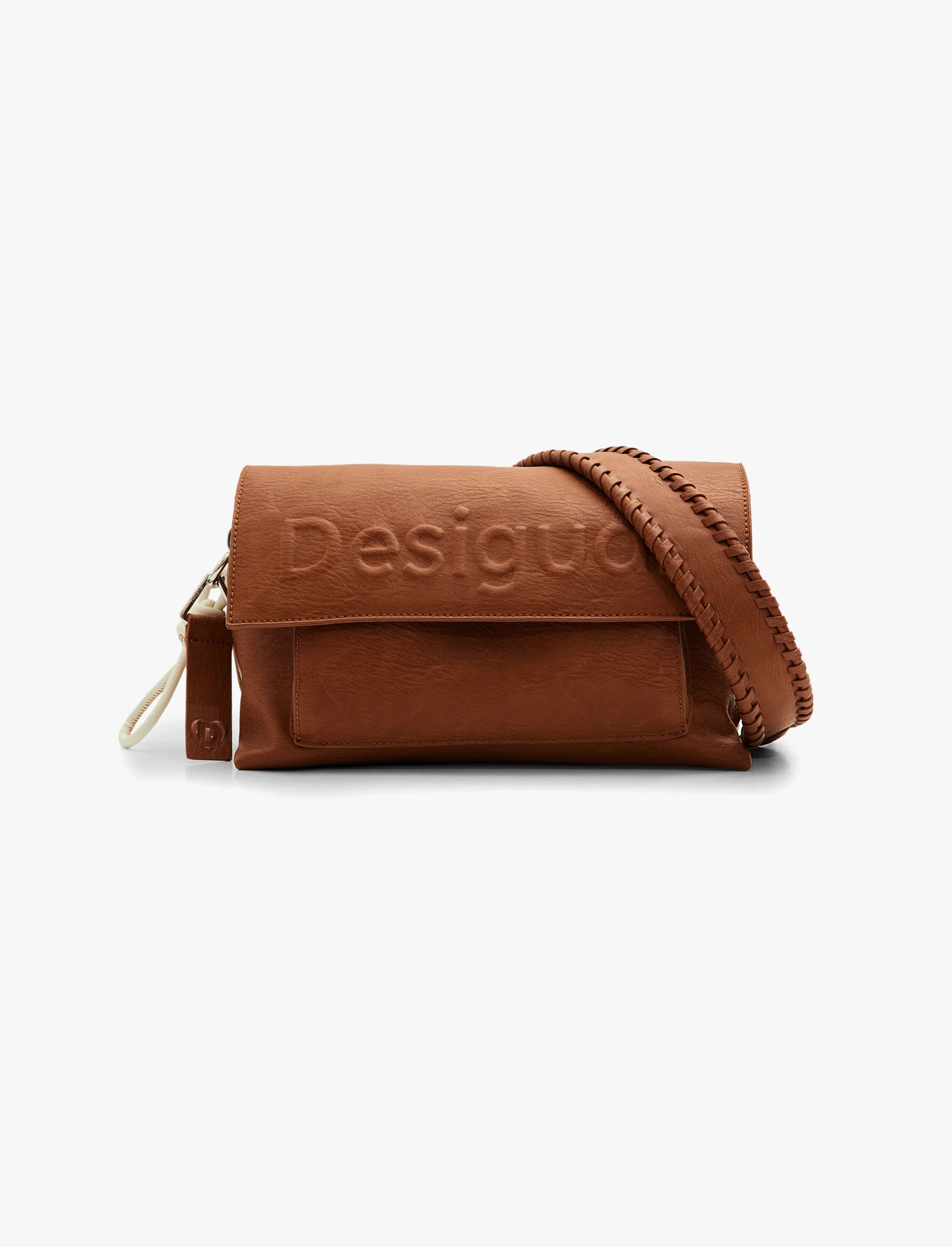 Desigual Bag Half Logo 24 Venecia 2.0 - תיק קרוסבודי בצבע חום - Image 2
