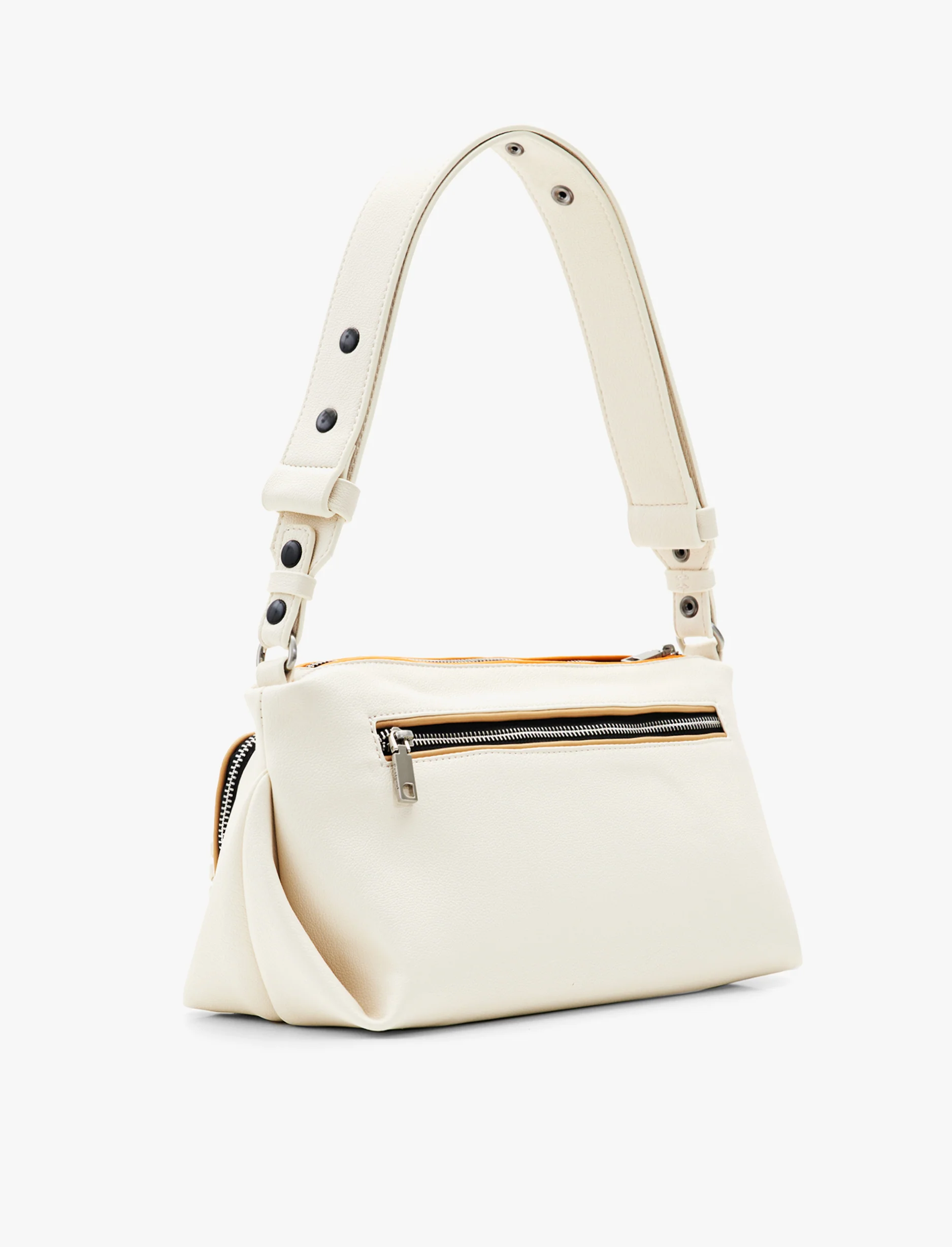 Desigual Bag Prime Urus Maxi - תיק כתף בצבע לבן - Image 3