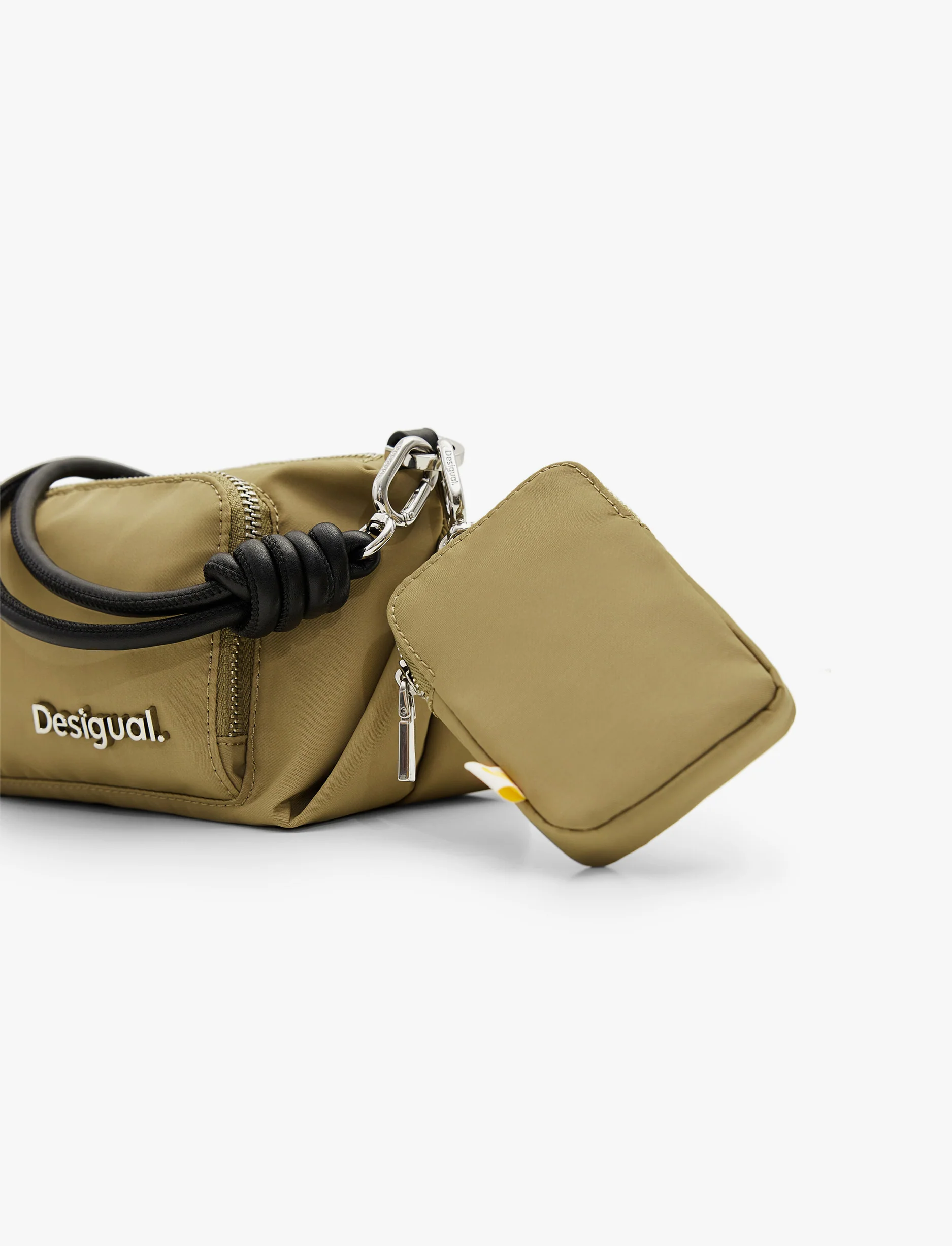 Desigual Bag Priori Urus - תיק קרוסבודי קטן בצבע חאקי - Image 3