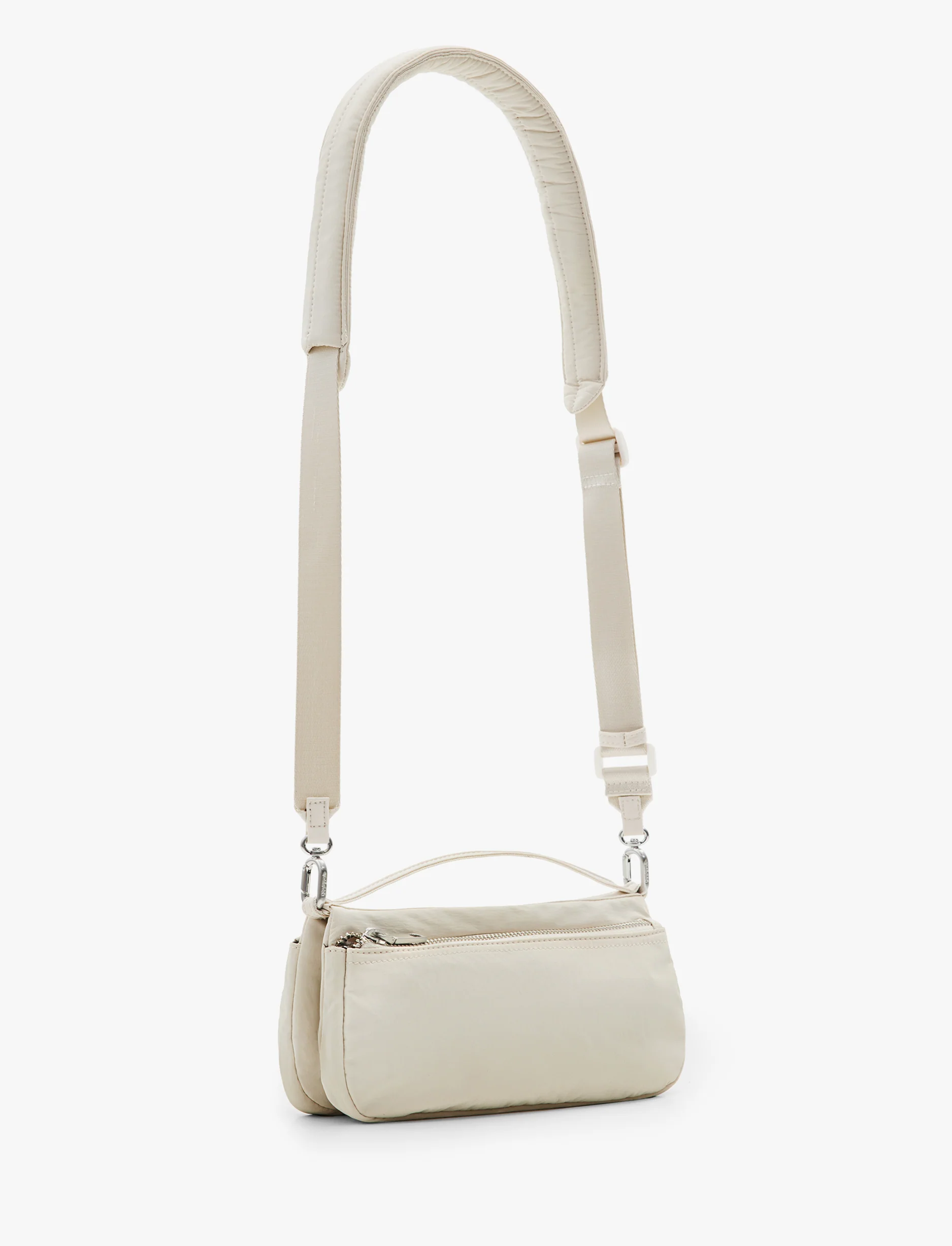 Desigual Basic Modular Monza - תיק קרוסבודי קטן בצבע אוף ווייט - Image 2