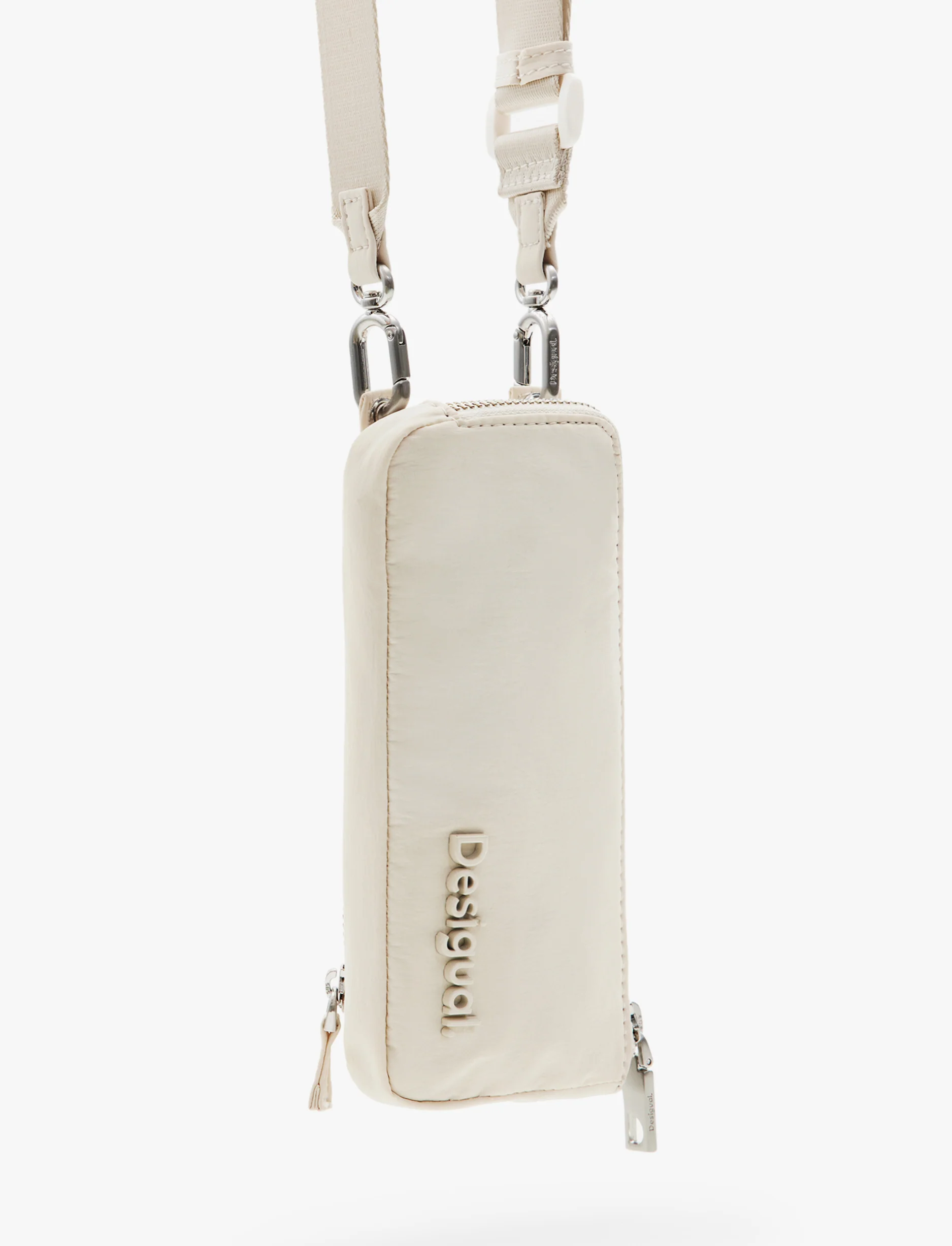 Desigual Basic Modular Monza - תיק קרוסבודי קטן בצבע אוף ווייט - Image 6
