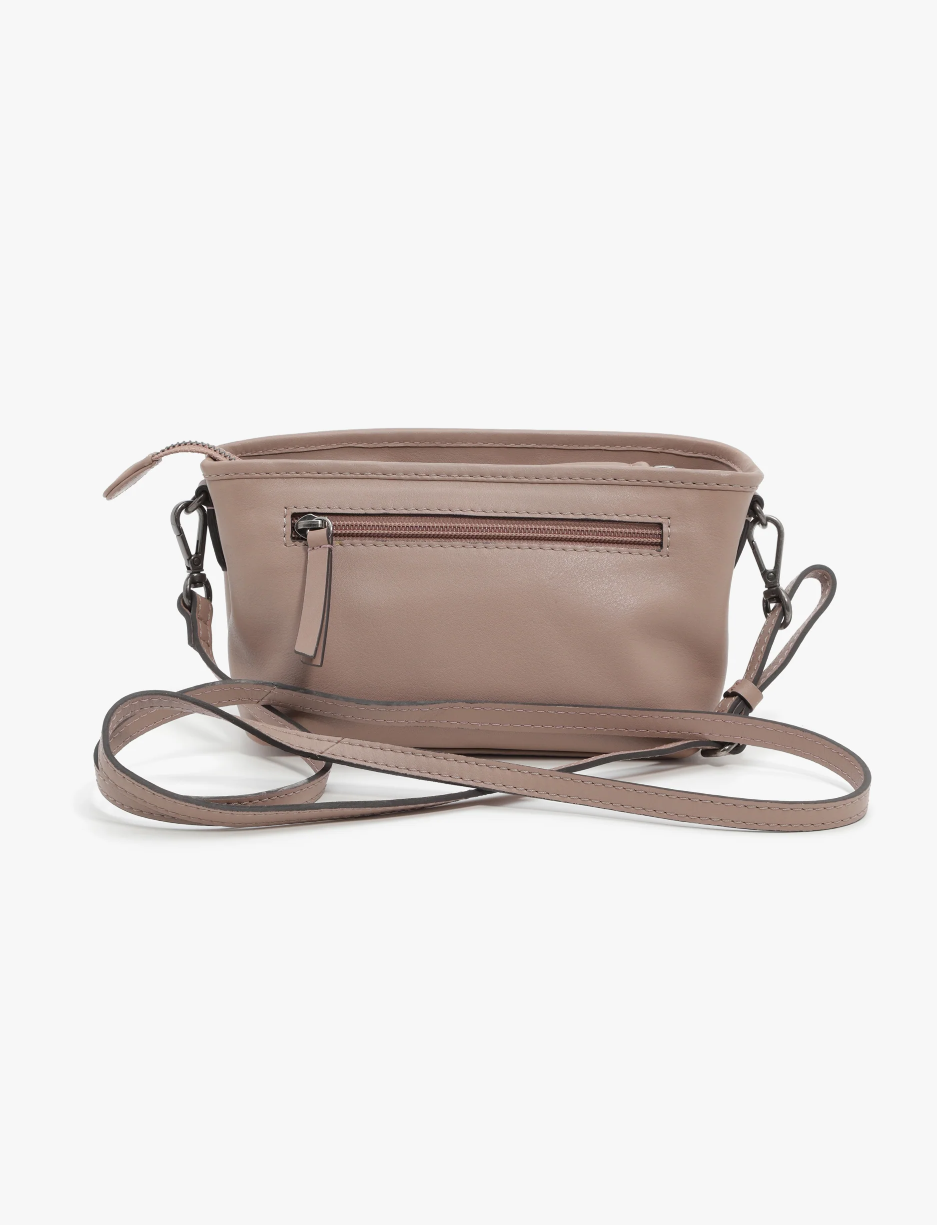 Yael Keidar Leather Side Bag 38775 - תיק צד עור יעל קידר טאן לנשים - Image 3