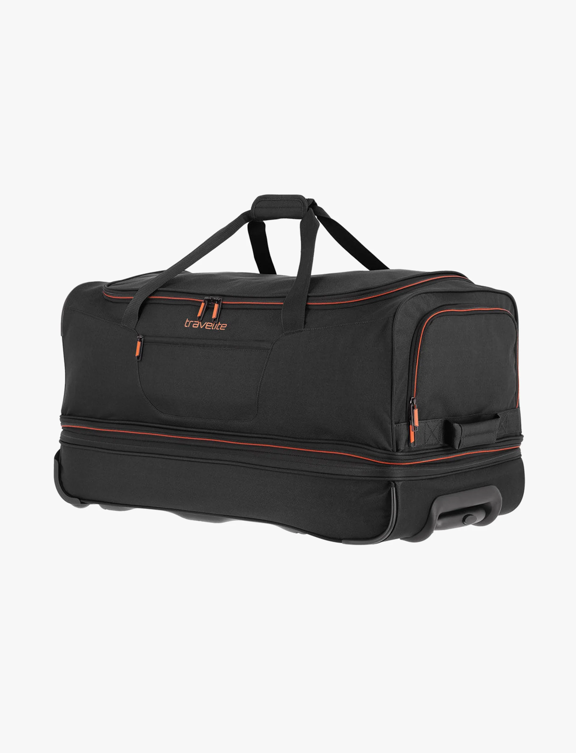 Travelite Wheeled Duffle 70 Cm BASICS - תיק נסיעה על גלגלים 70 ס"מ טרוולייט בצבע שחור - Image 4