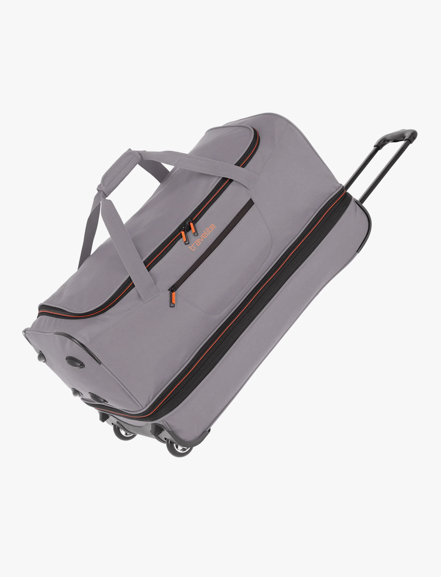 Travelite Wheeled Duffle 70 Cm BASICS - תיק נסיעה על גלגלים 70 ס"מ טרוולייט בצבע אפור