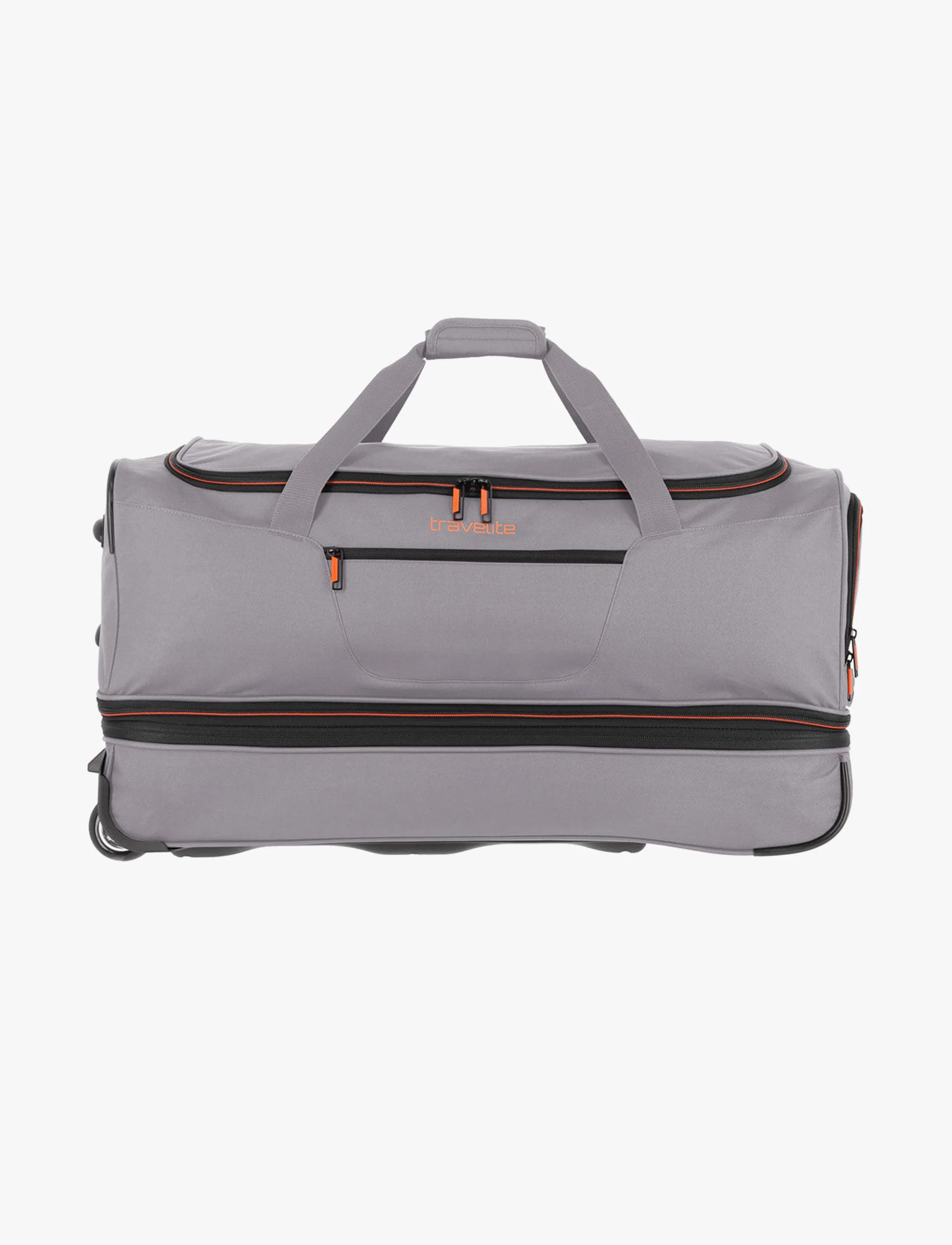 Travelite Wheeled Duffle 70 Cm BASICS - תיק נסיעה על גלגלים 70 ס"מ טרוולייט בצבע אפור - Image 2