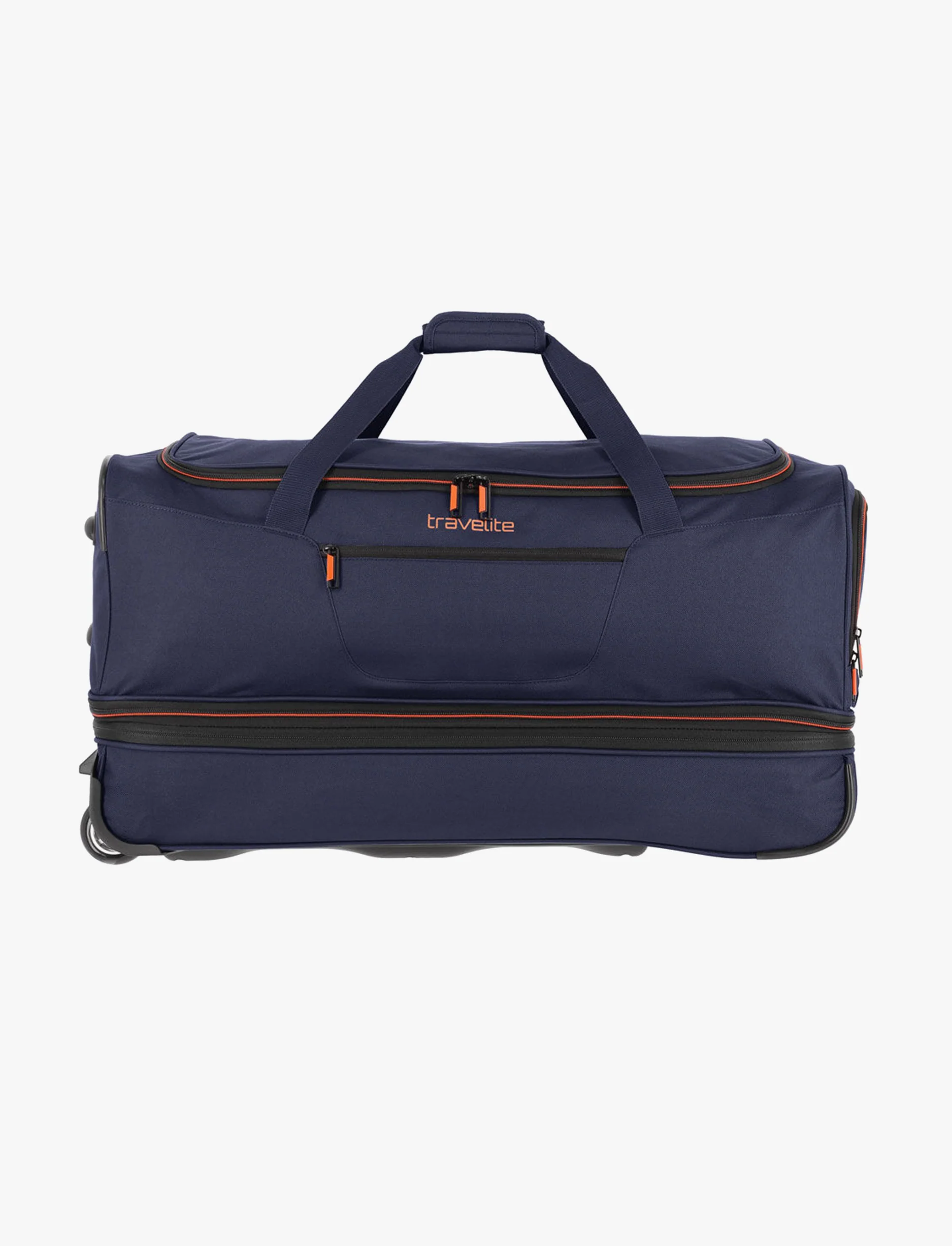 Travelite Wheeled Duffle 70 Cm BASICS - תיק נסיעה על גלגלים 70 ס"מ טרוולייט בצבע נייבי - Image 2