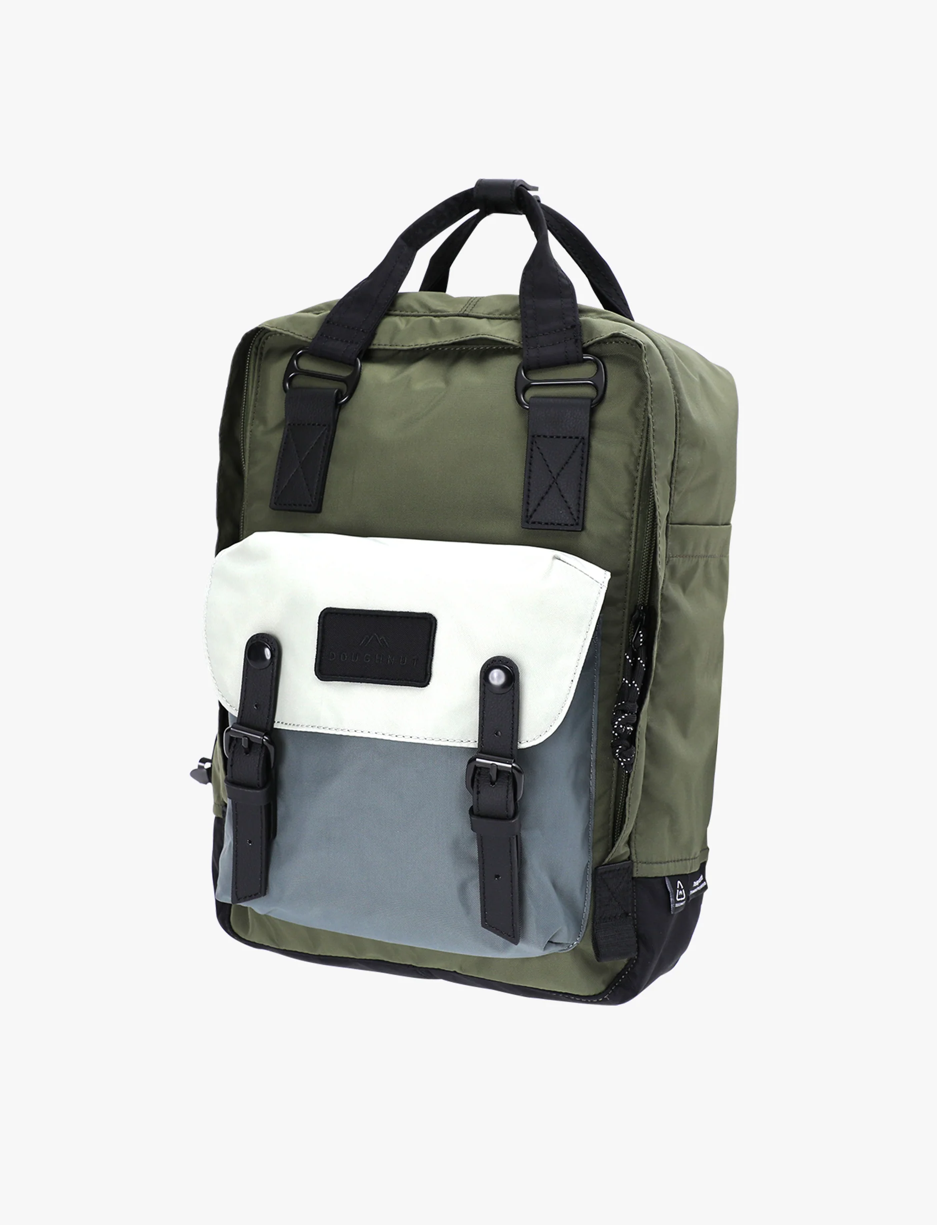 Doughnut Backpack Macaroon Go Wild Series - תיק גב דונאט בצבע צבאי/אפור - Image 2