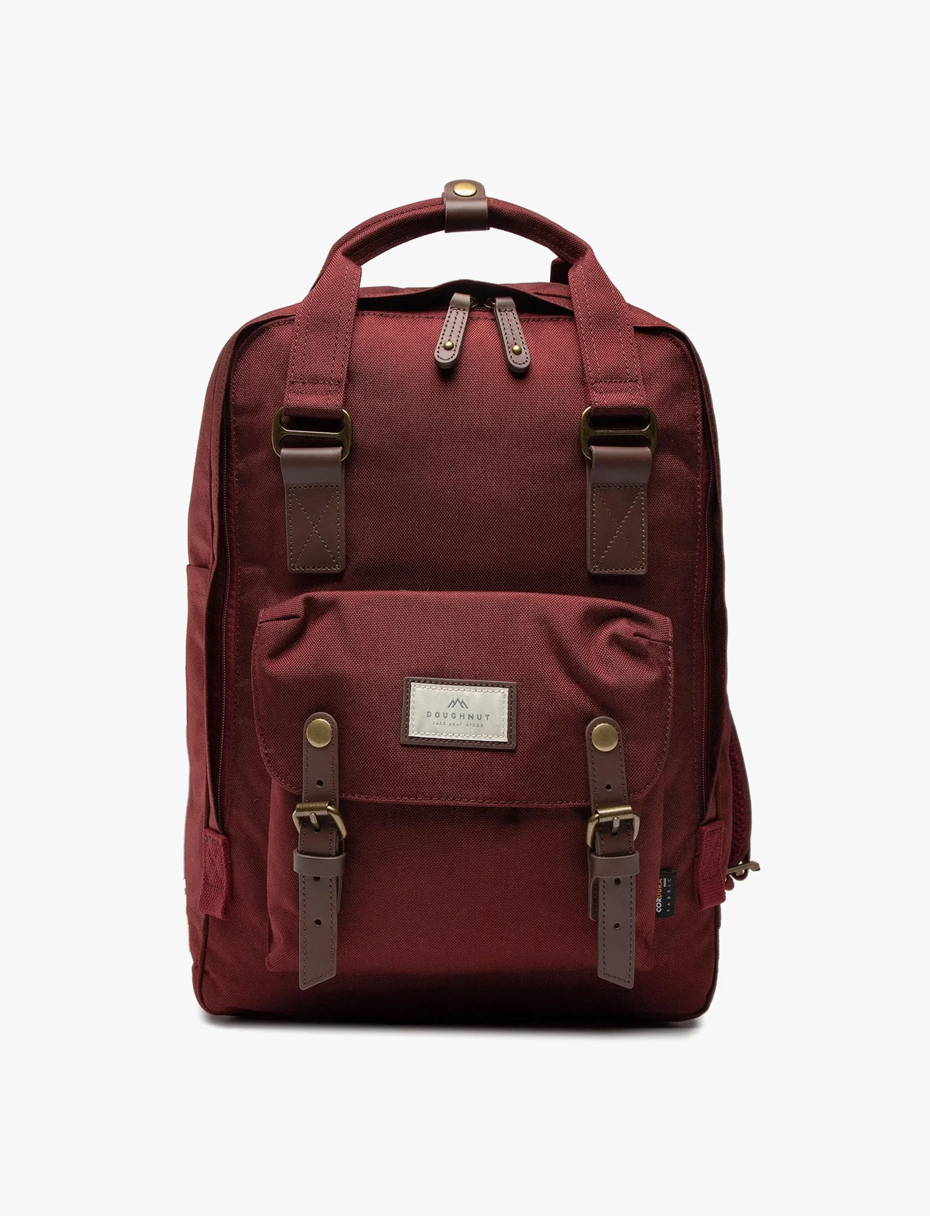 Doughnut Macaroon Large Cordura - תיק גב דונאט בצבע יין