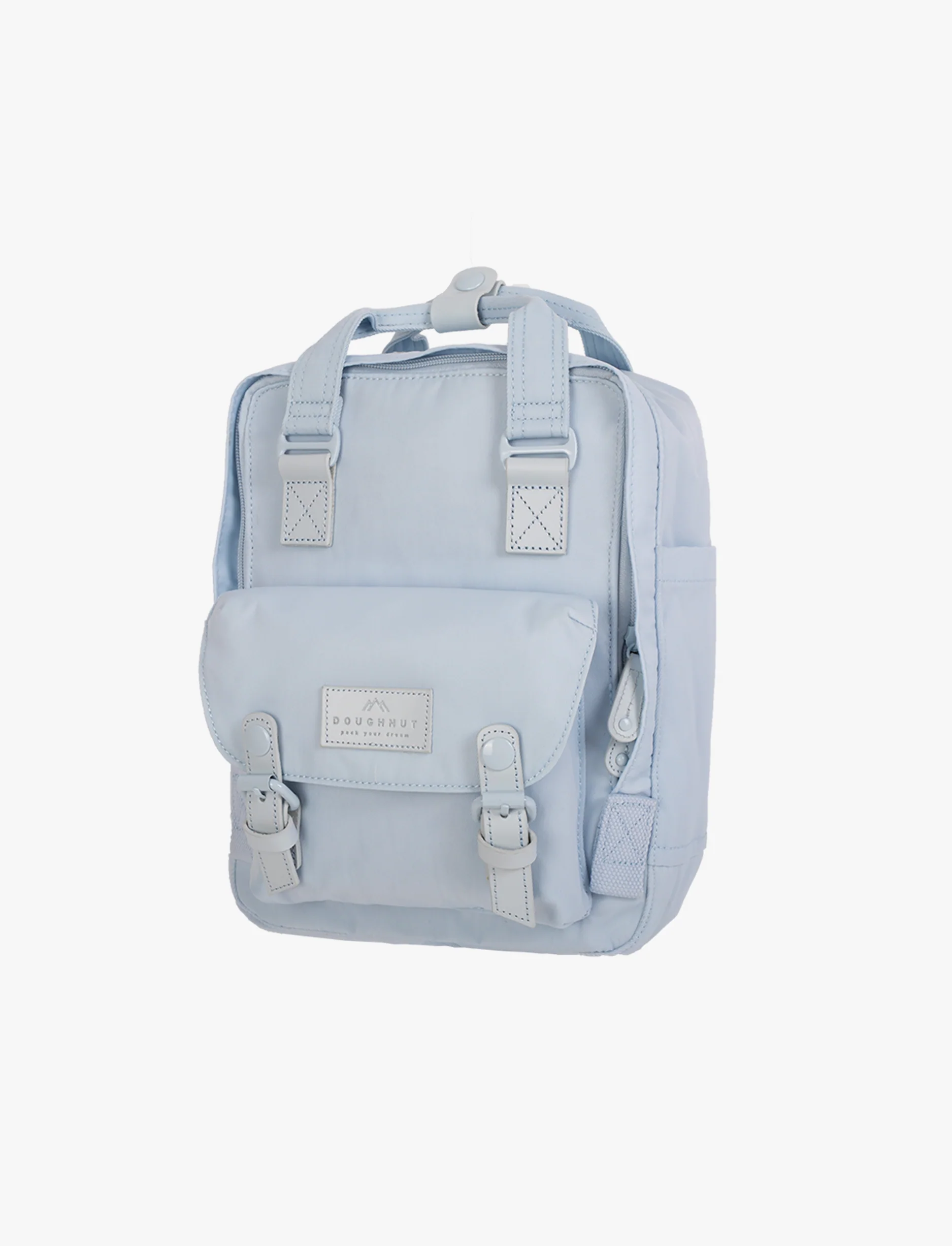 Doughnut Macaroon Mini Pastel Series Backpack – תיקי גב מיני בגווני פסטל בצבע תכלת - Image 2