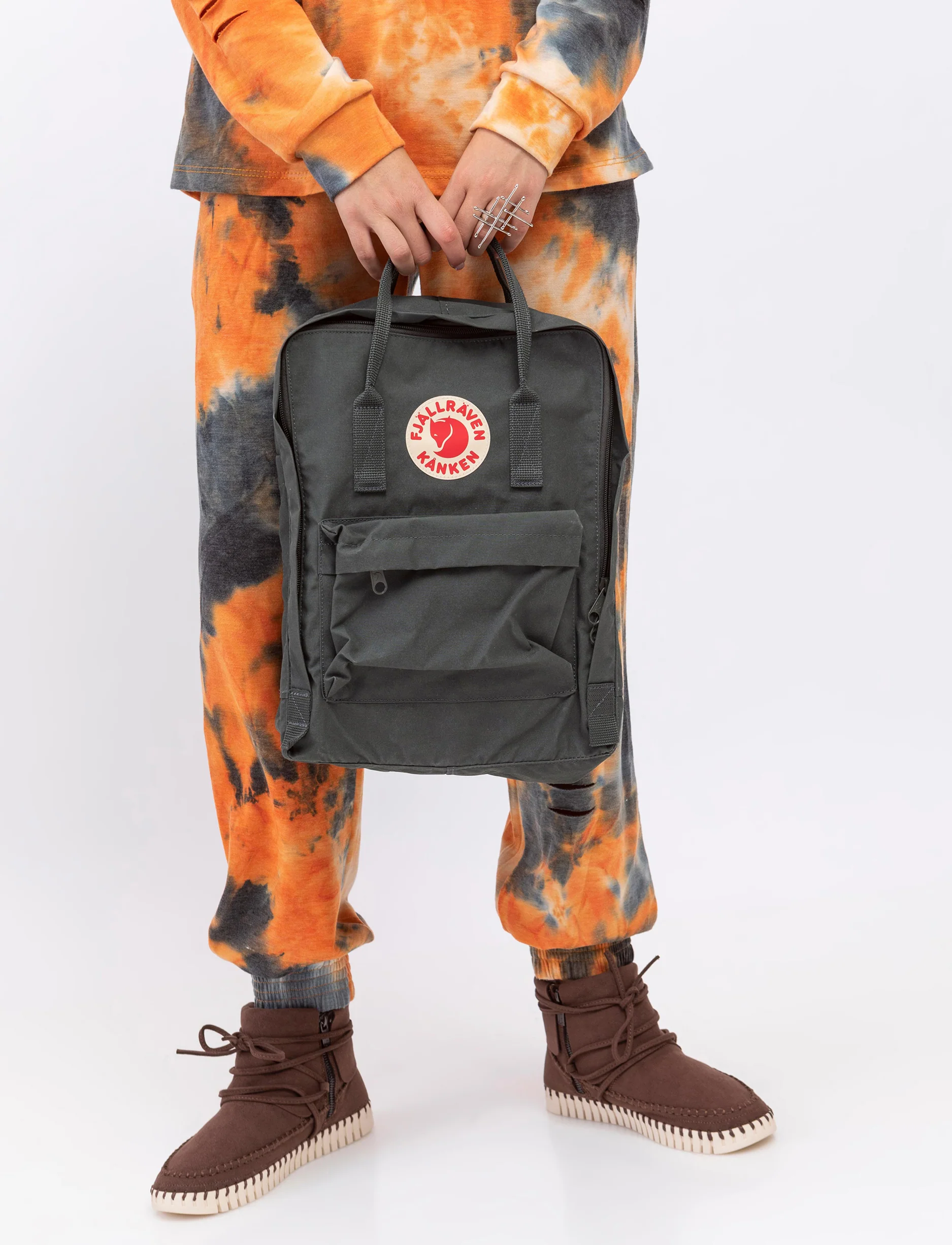 Fjallraven Kanken Classic - תיק גב קאן קן קלאסי 16 ליטר בצבע ירוק זית - Image 3