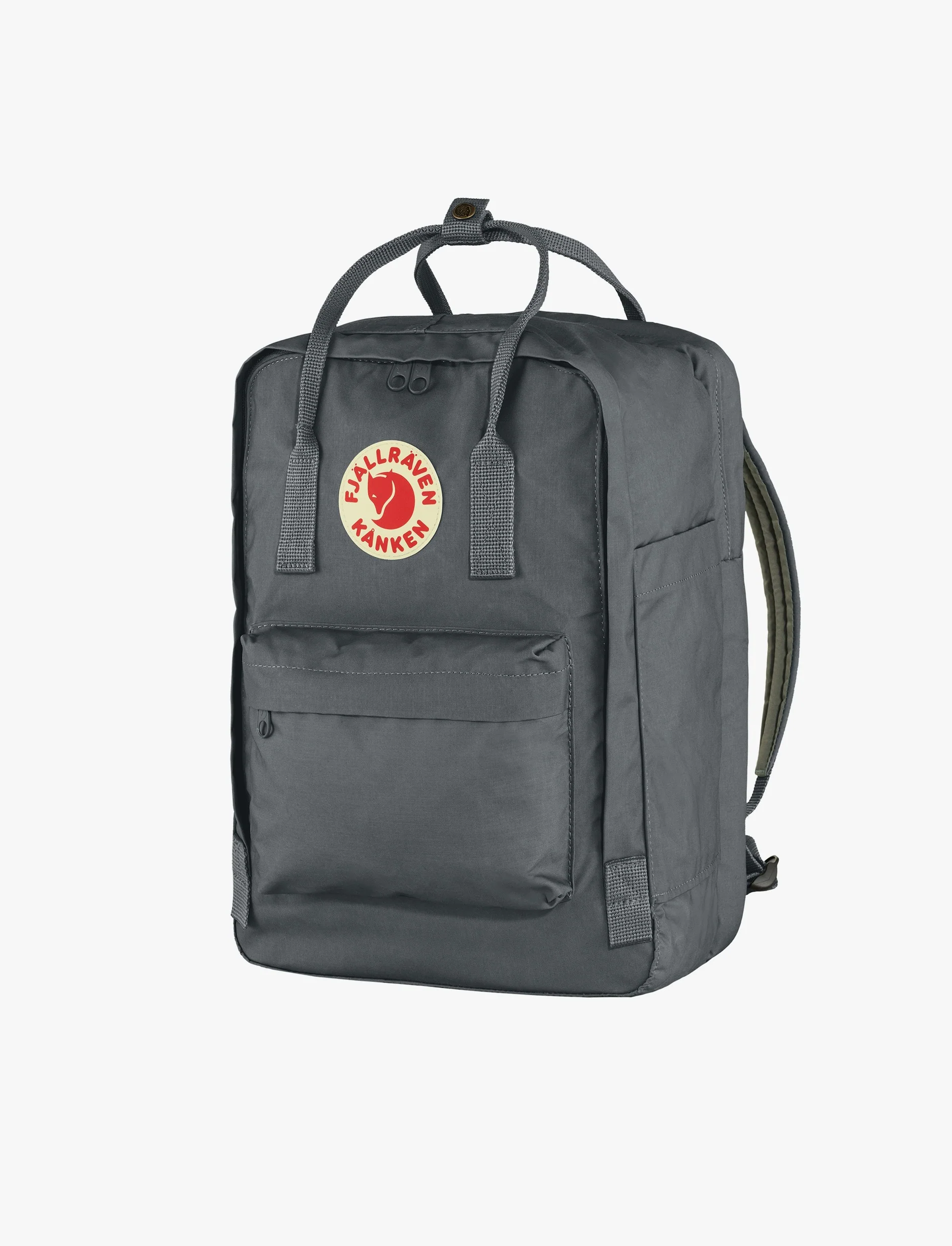 Fjallraven  Kanken Laptop 15" New - תיק גב לפטופ קנקן 15 ליטר בצבע סופר אפור - Image 3