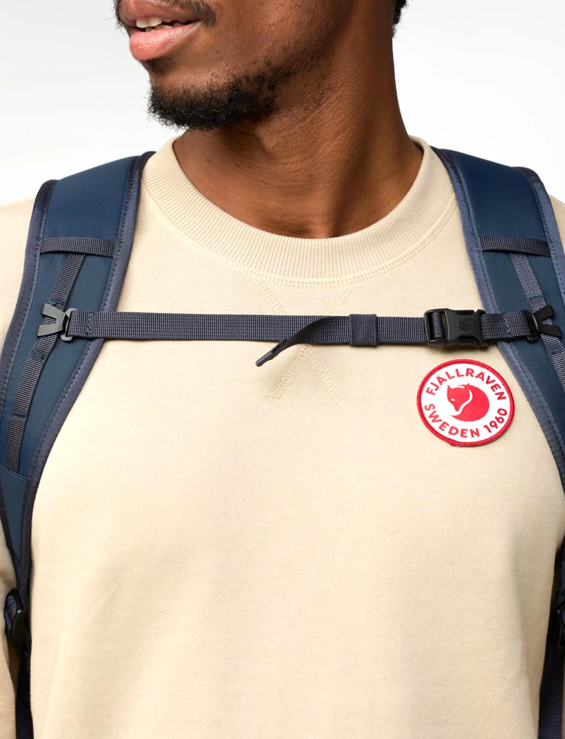 Fjallraven Kanken High Coast Backpack  - תיק גב קאן קן 24 ליטר בצבע נייבי - Image 6