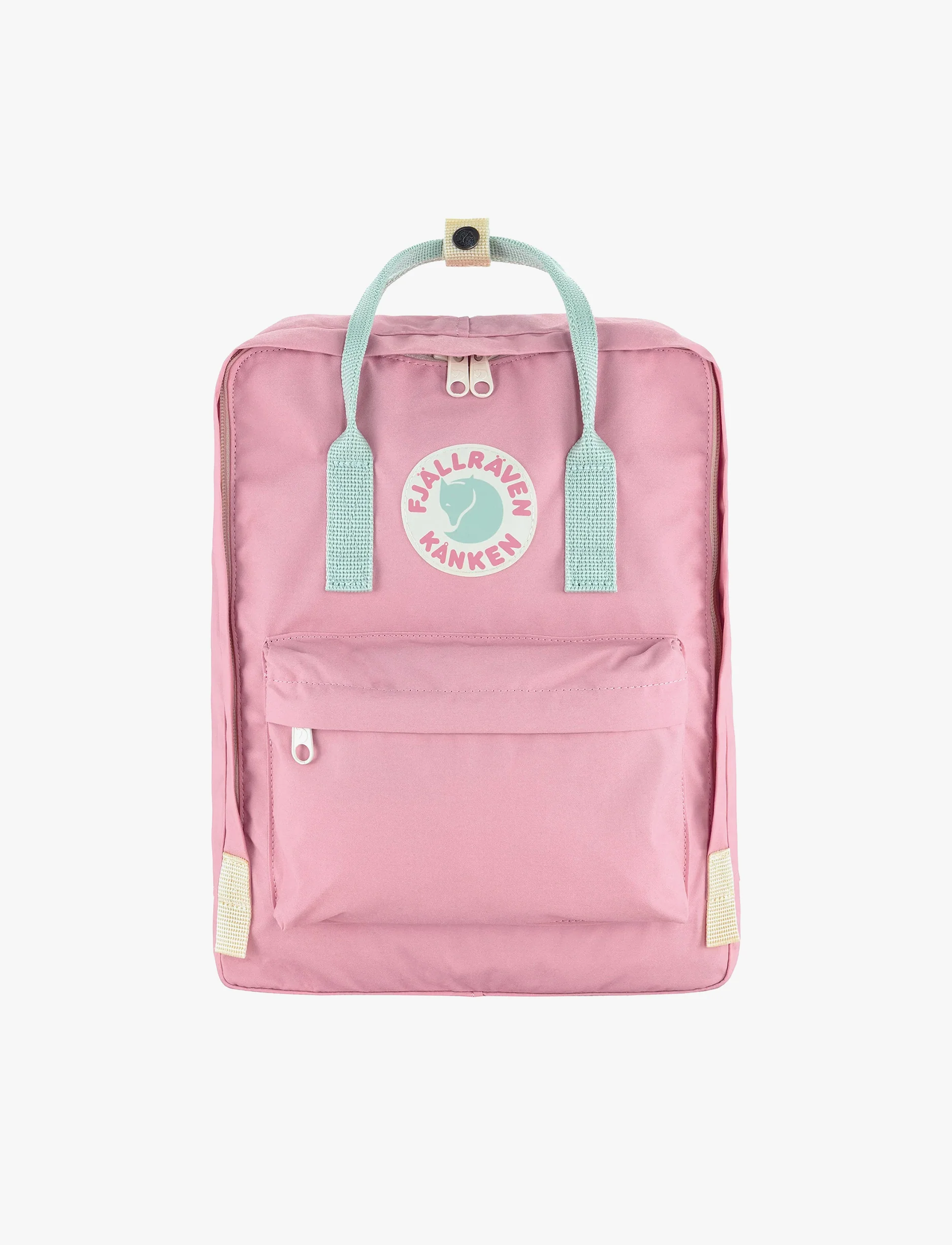 Fjallraven Kanken Koncept - תיק גב קאן קן 16 ליטר בצבע ורוד/ירוק מנטה