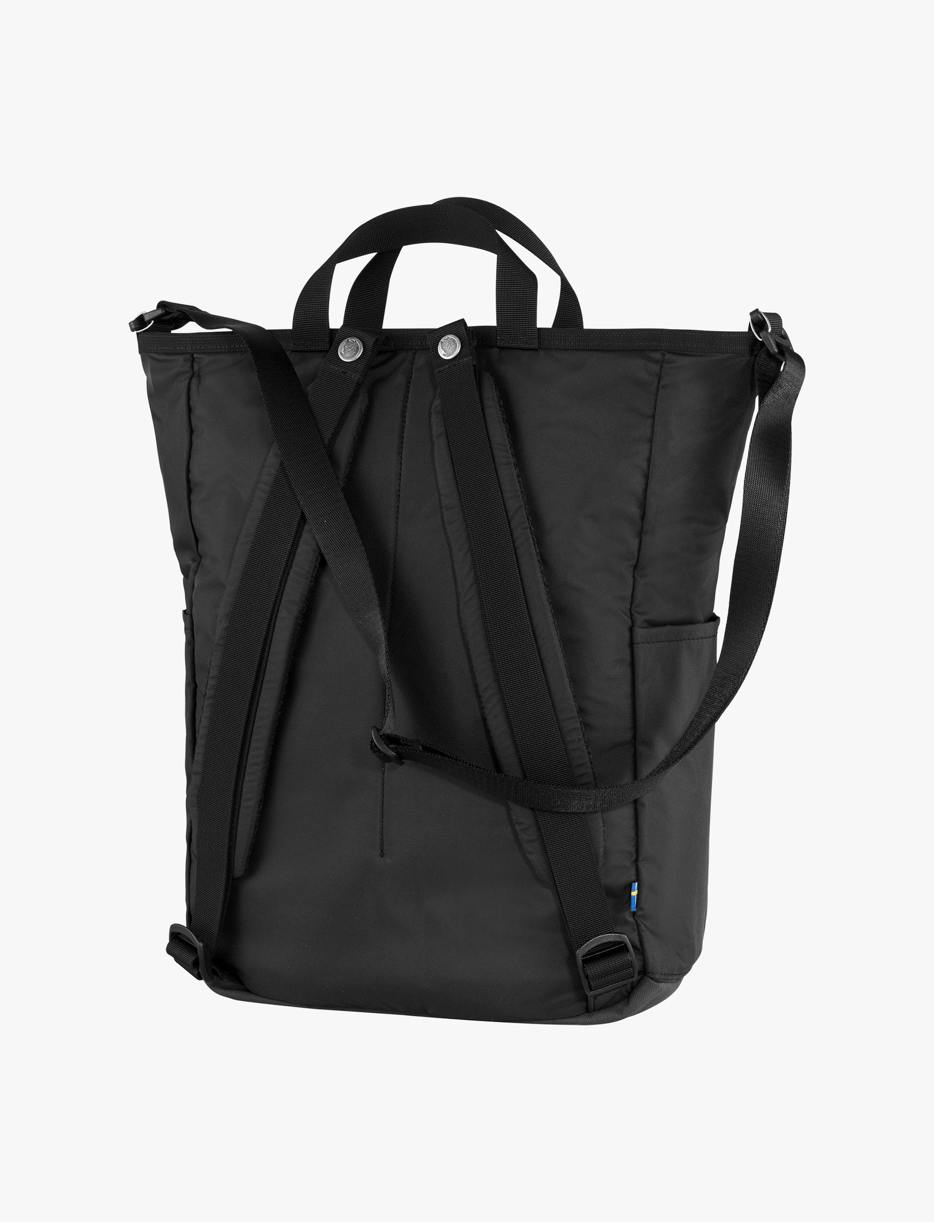 Fjallraven Kanken High Coast Tote Pack - תיק גב קנקן בצבע שחור - Image 3