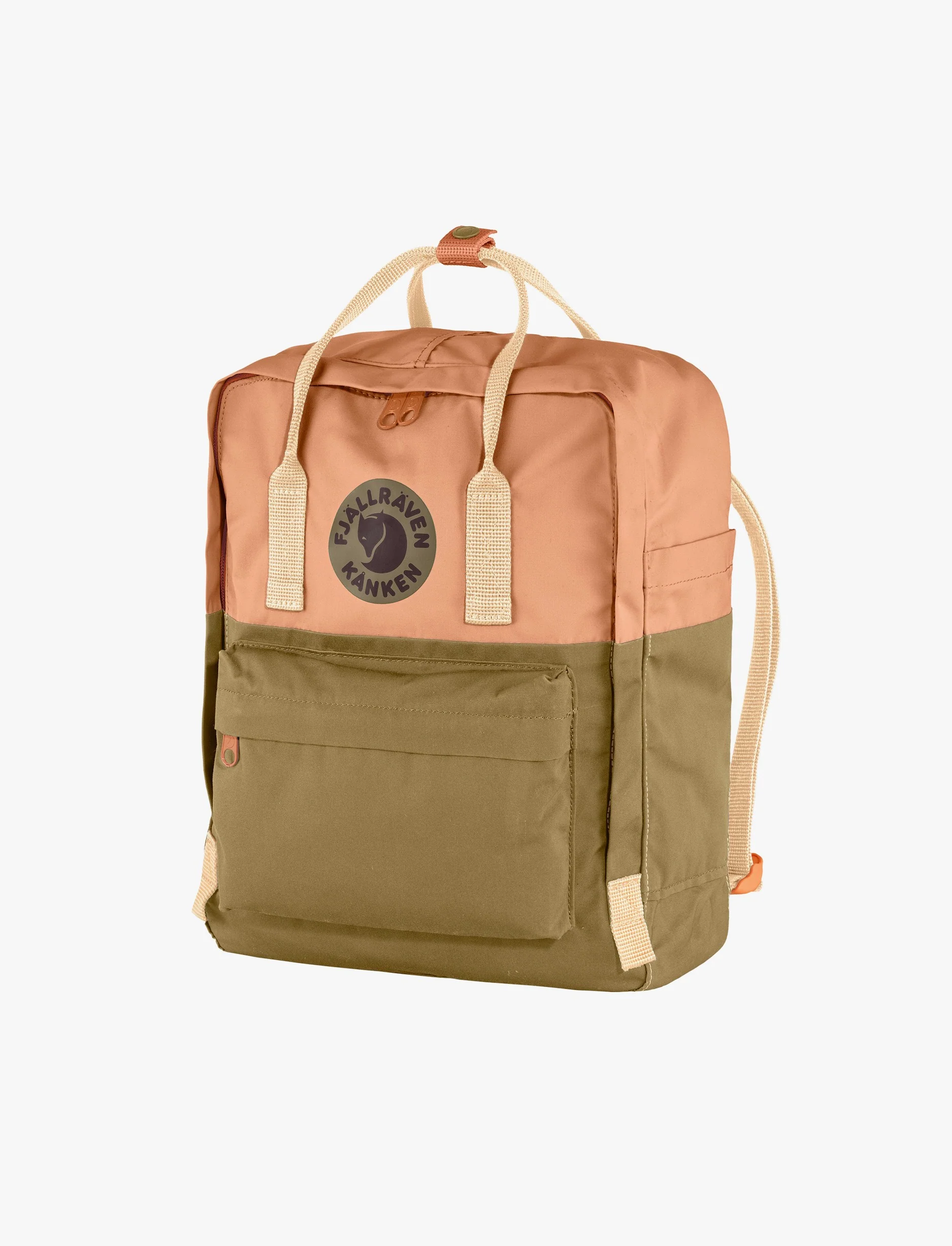 Fjallraven Kanken Art Mini -תיק גב קנקן מיני בהדפס אומנותי בצבע מגדלור - Image 3