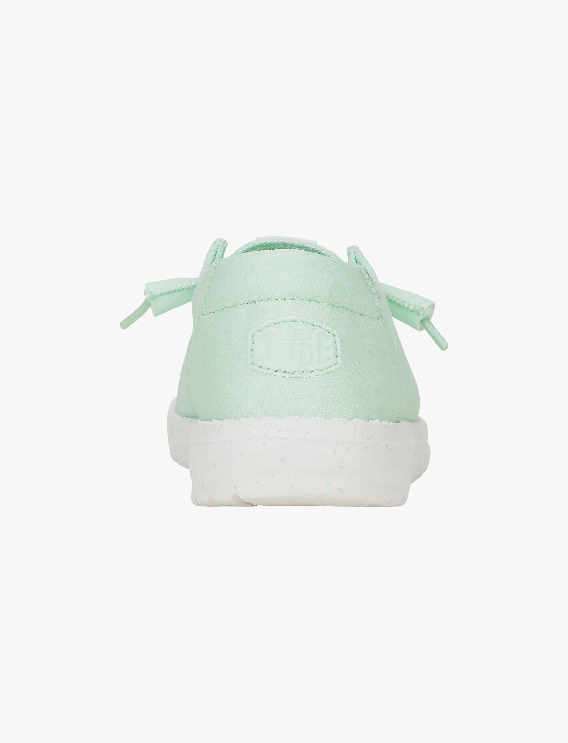 Hey Dude Lace Slip On Wendy Canvas - נעלי סליפ און היי דוד וונדי קנבס לנשים בצבע כחול מנטה - Image 7