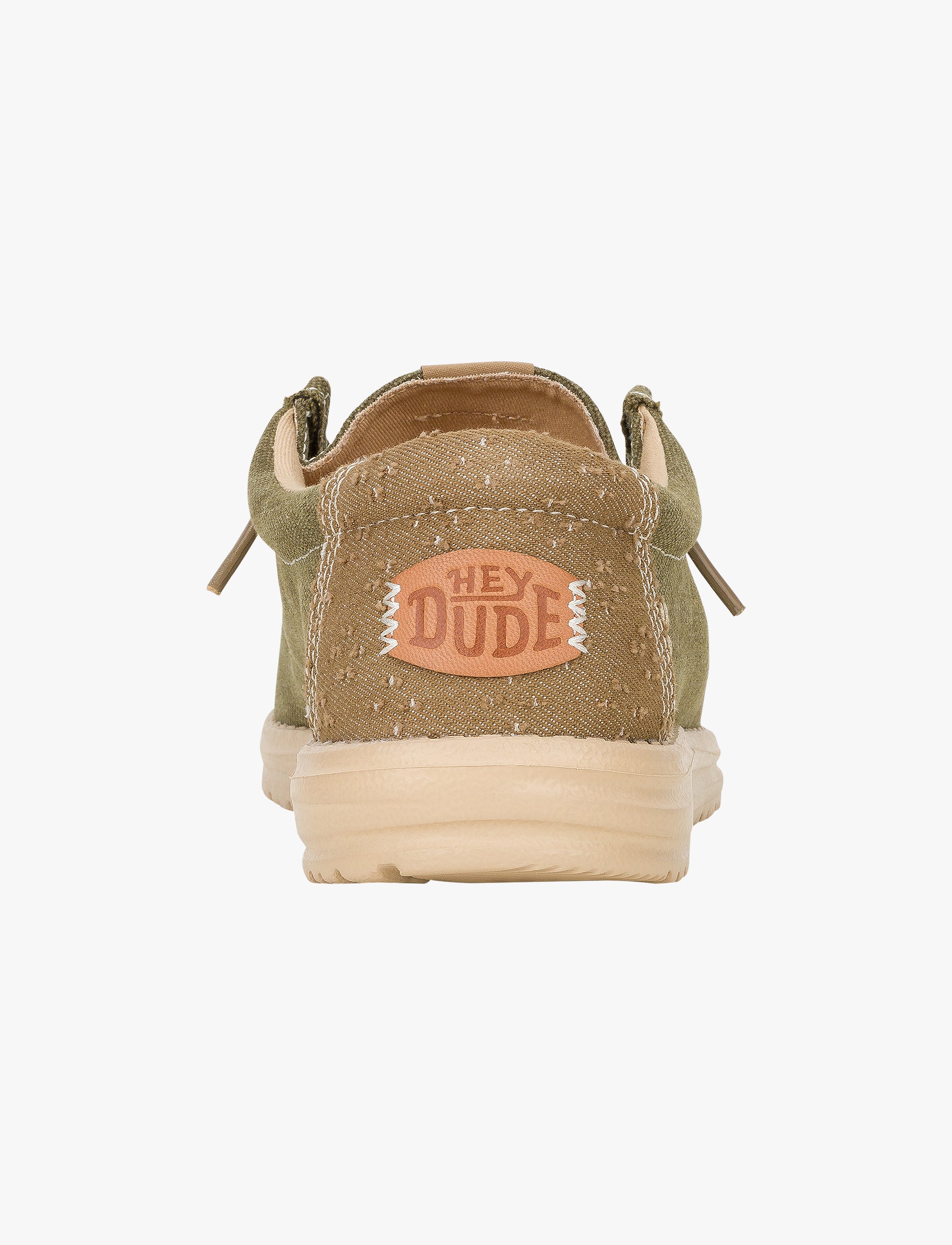 Hey Dude Wolly Workwear - נעלי סליפ און היי דוד לגברים בצבע ירוק זית - Image 7