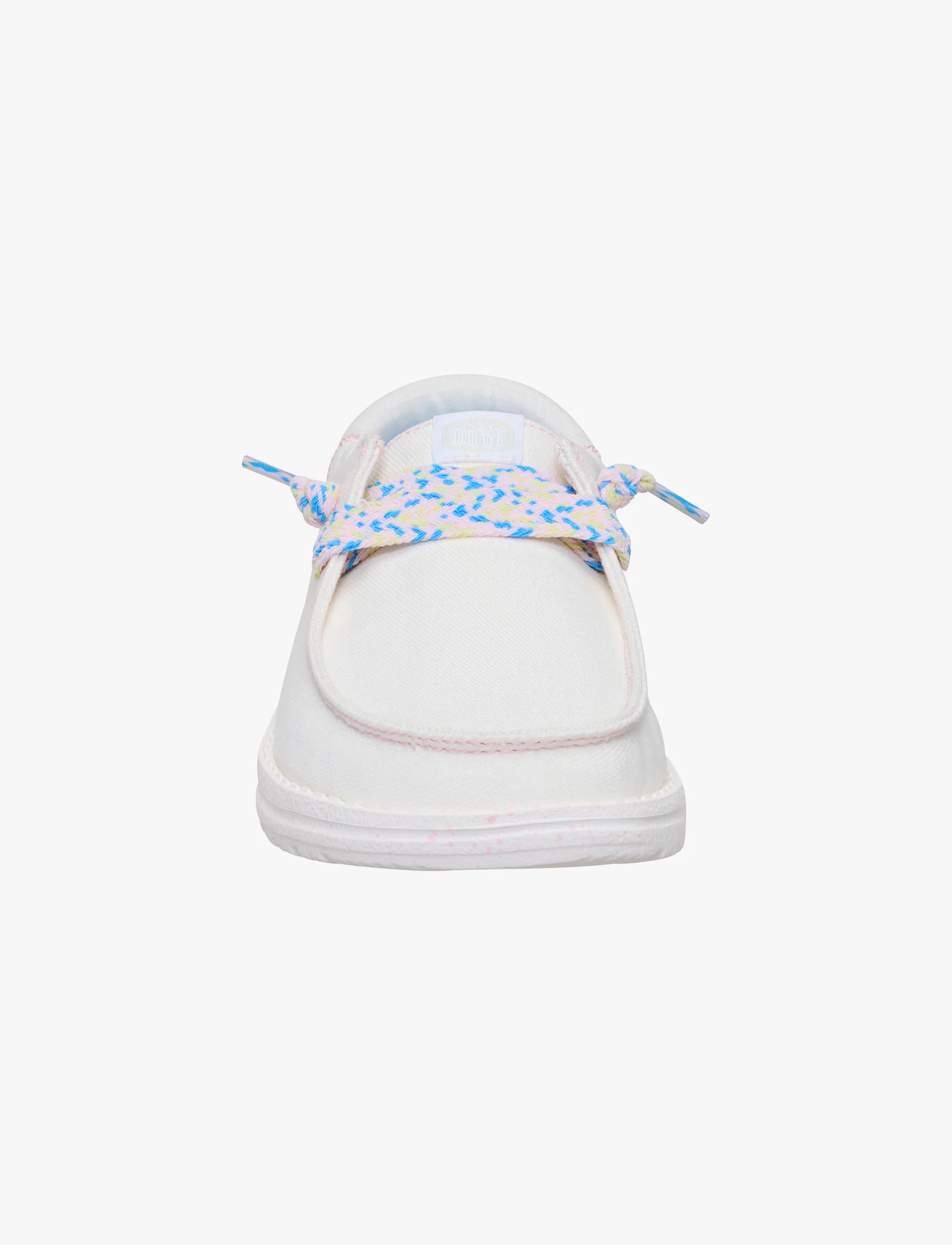 Hey Dude Wendy Funk Friendship Lace - נעלי סליפ און היידוד לנשים בצבע לבן - Image 4