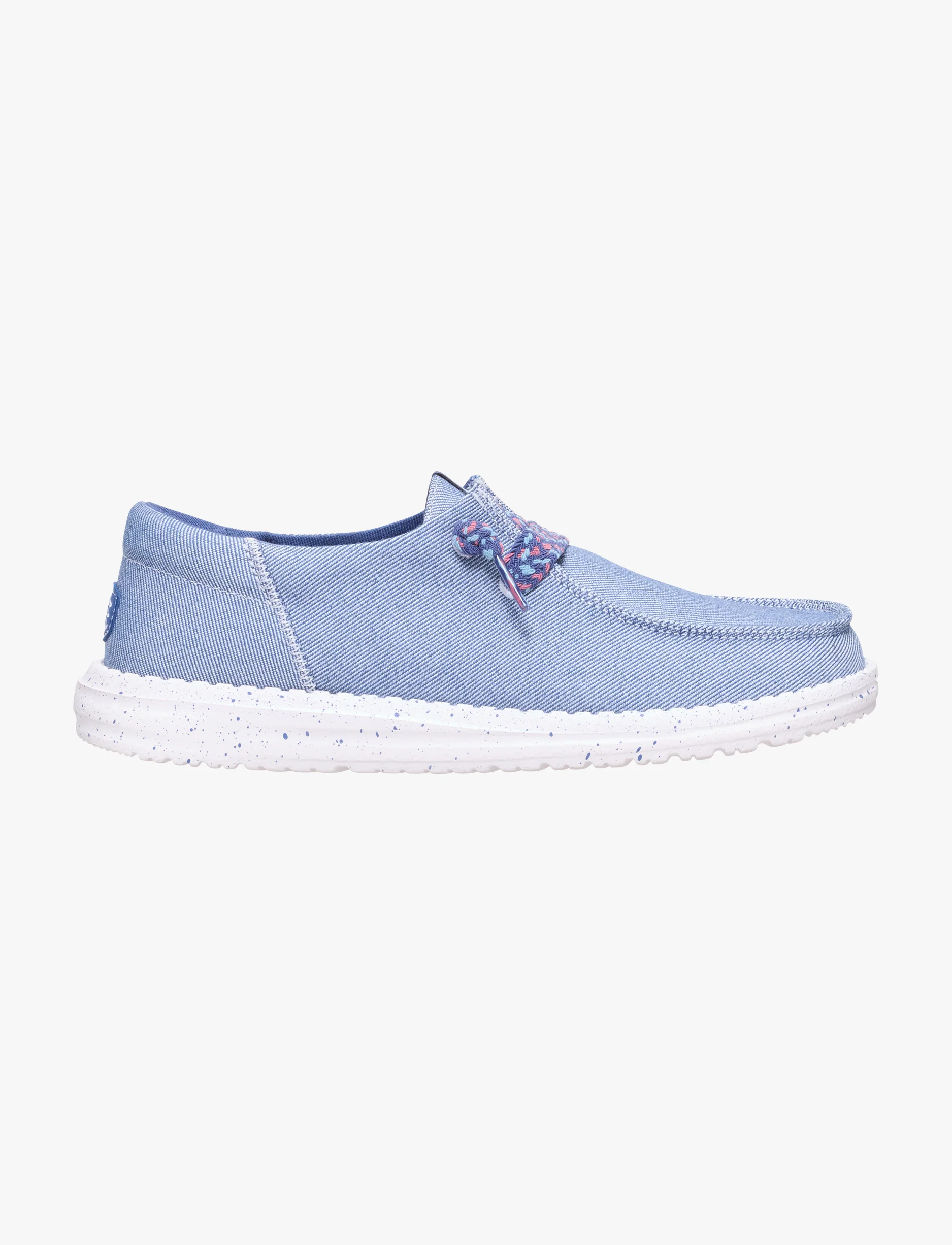 Hey Dude Wendy Funk Friendship Lace - נעלי סליפ און היידוד לנשים בצבע תכלת - Image 2