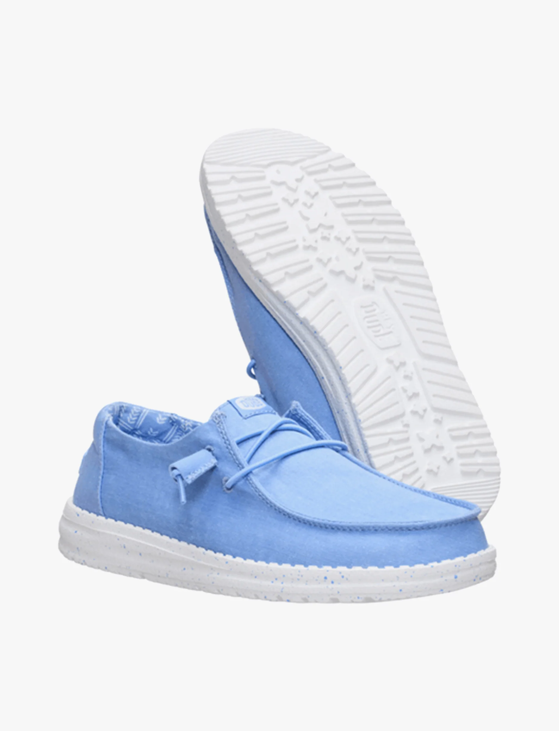Hey Dude Lace Slip On Wendy Canvas - נעלי סליפ און היי דוד וונדי קנבס לנשים - Image 4