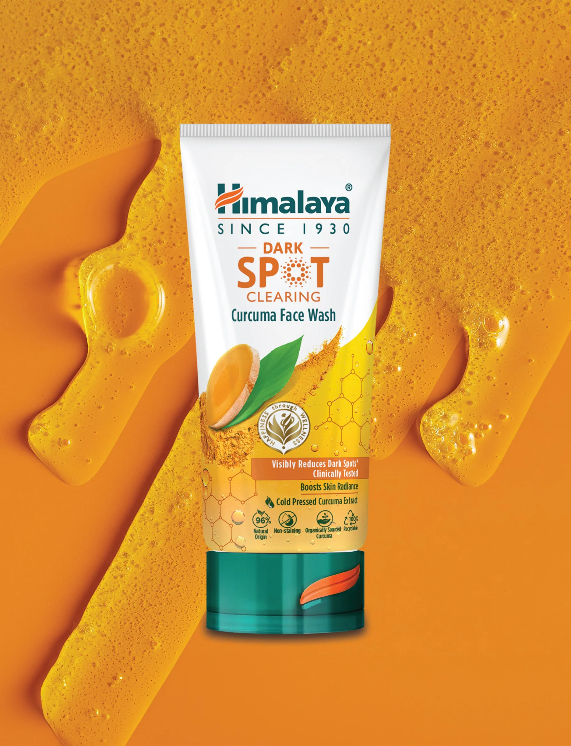 Himalaya - תרחיץ פנים - מסדרת הכורכום לטיפול בפיגמנטציה - Image 2