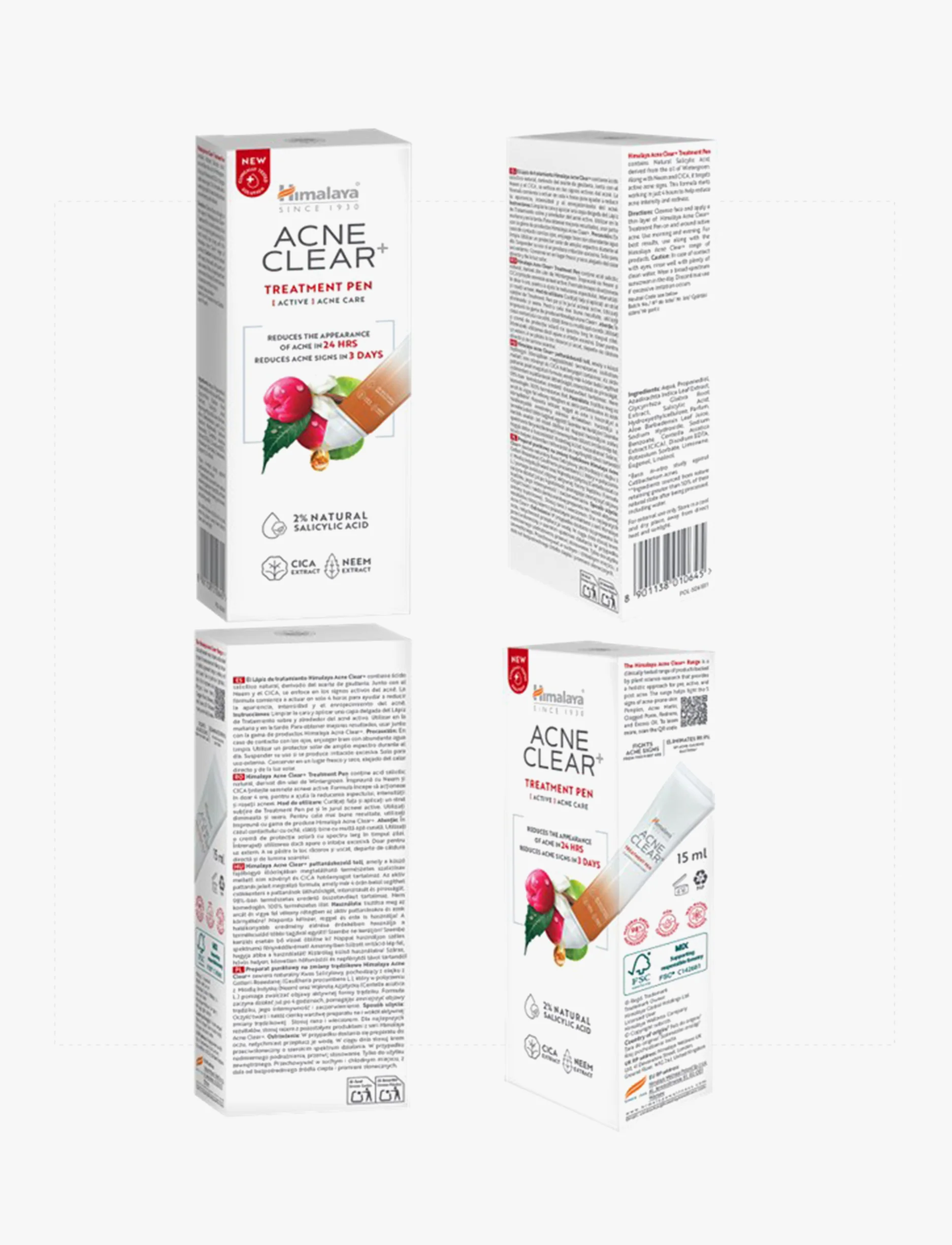 Himalaya - עט טיפול מסידרת האקנה + 15 מ"ל - Image 3