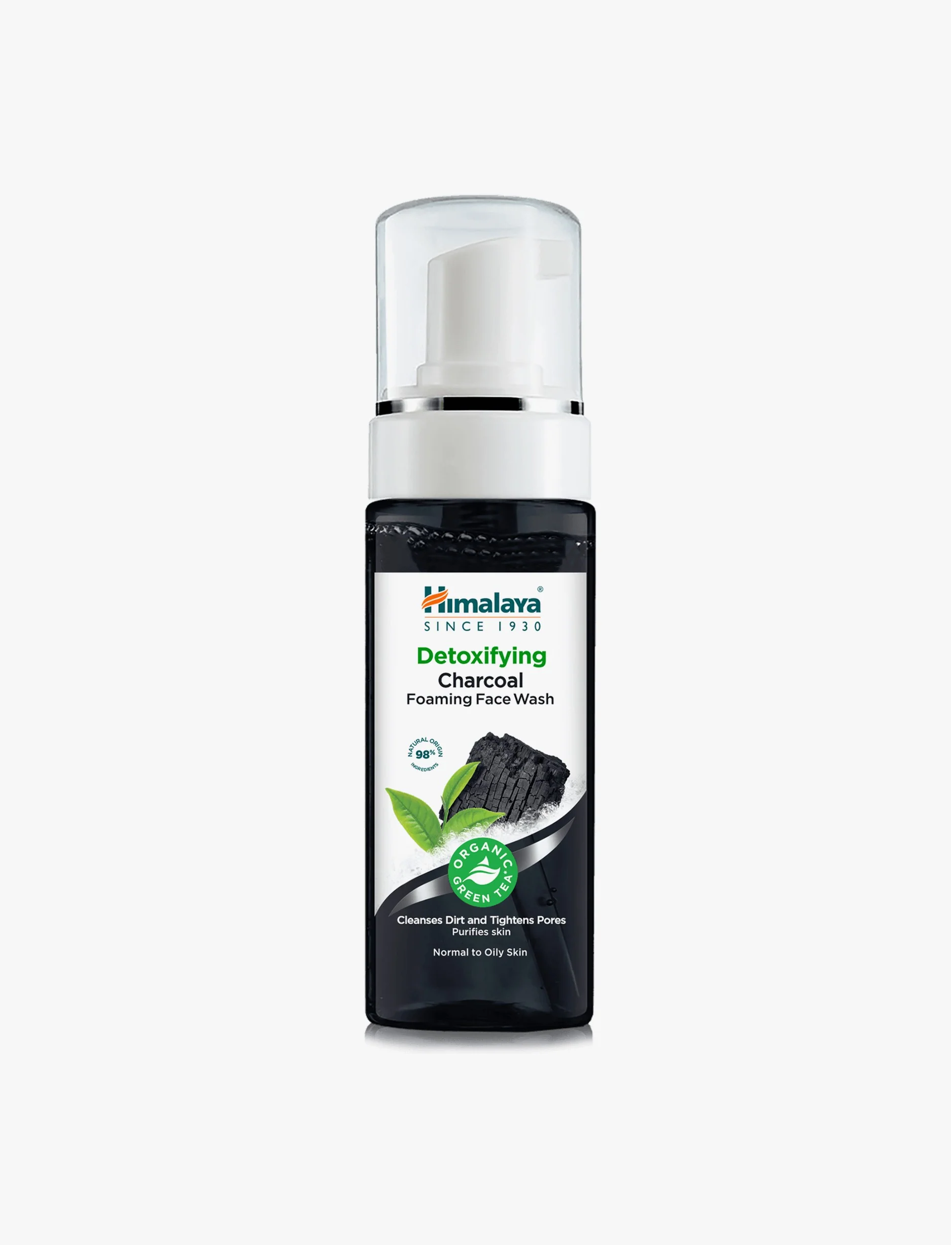 Himalaya - תרחיץ פנים מקציף לניקוי עמוק עם פחם