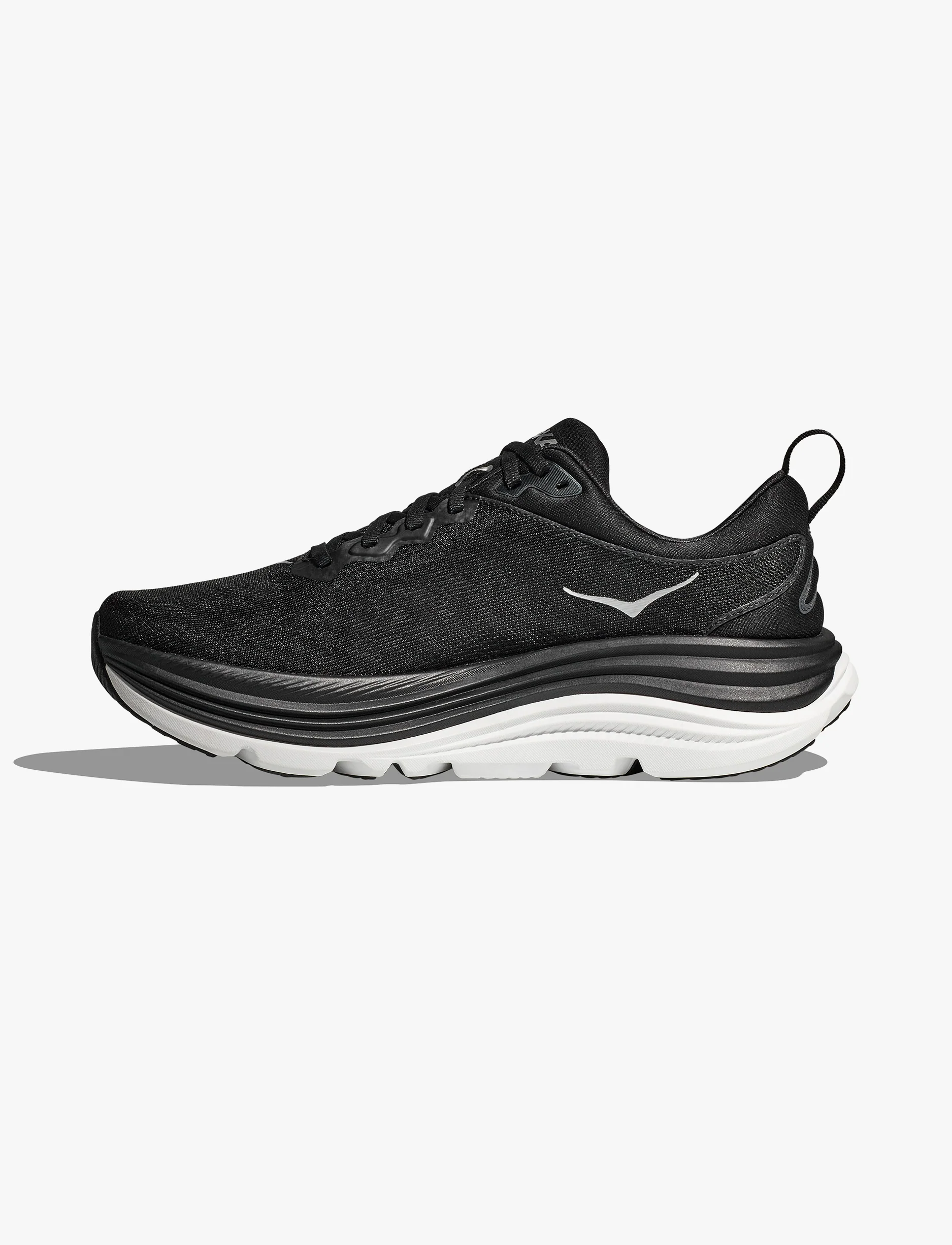 HOKA Gaviota Wide 5 - נעלי ספורט גברים הוקה גביוטה 5 רחבות בצבע שחור/לבן - Image 7