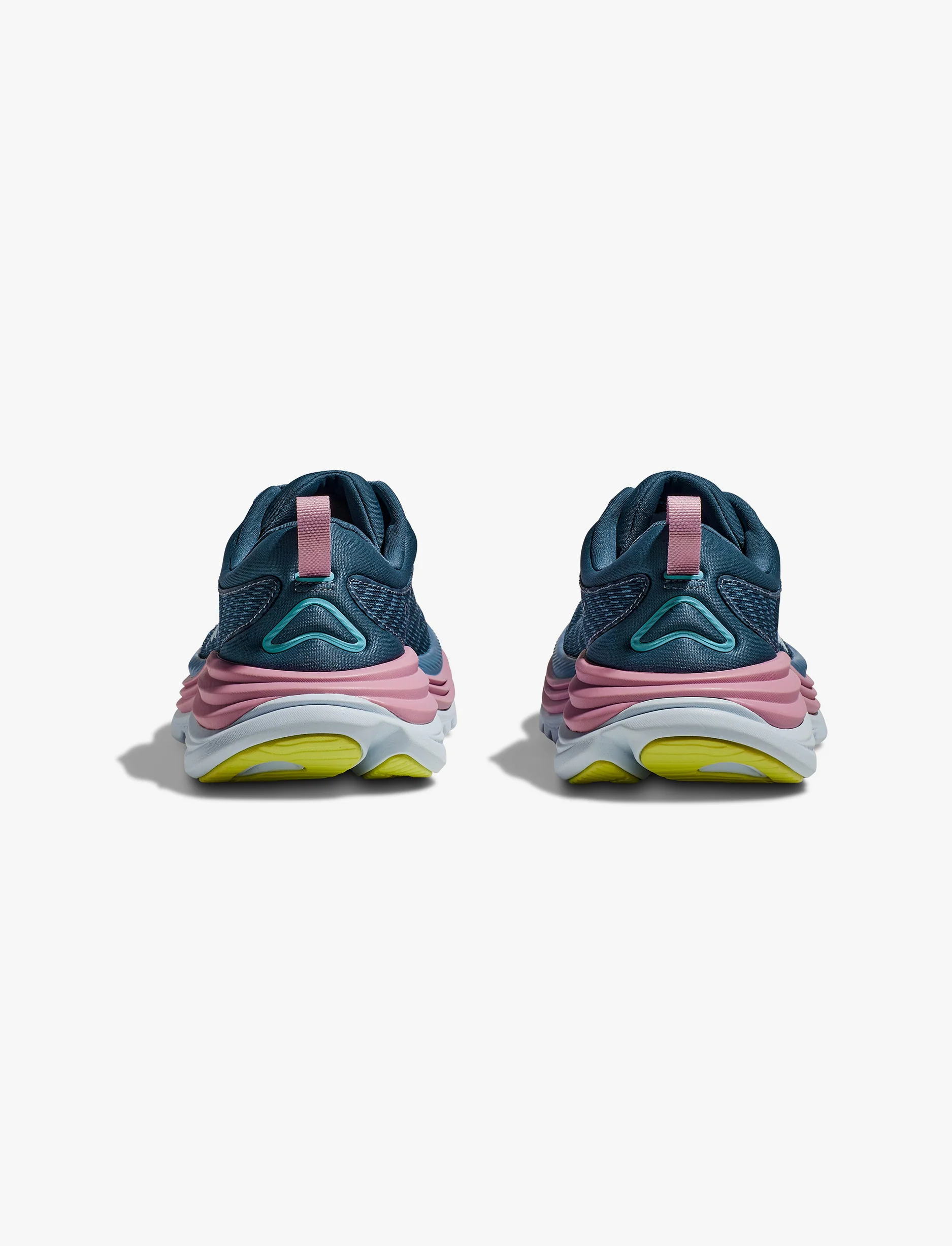 HOKA Gaviota Wide 5 - נעלי ספורט נשים הוקה גביוטה 5 רחבות בצבע כחול צל/צהבהב - Image 5