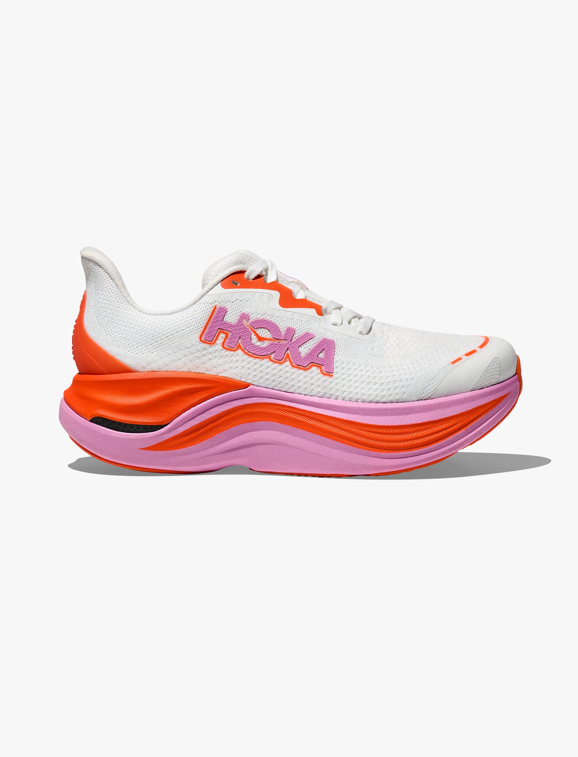 HOKA SKYWARD X - נעלי הוקה לגברים סקייווארד בצבע פרוסט/כתום - Image 2