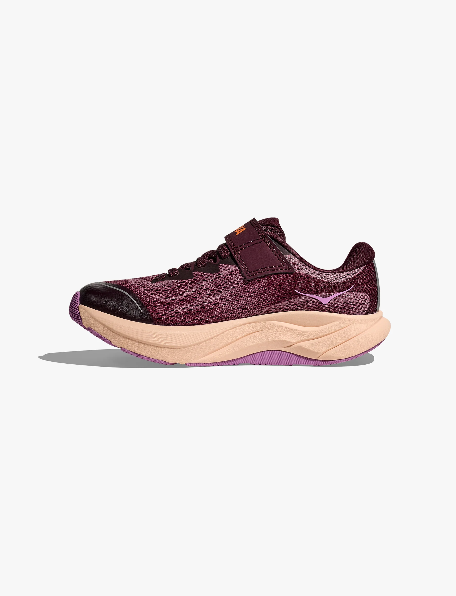 HOKA RINCON 4 LITTLE KIDS - נעלי ספורט לילדים הוקה רינקון 4 בצבע דובדבן כהה/סגלגל - Image 7