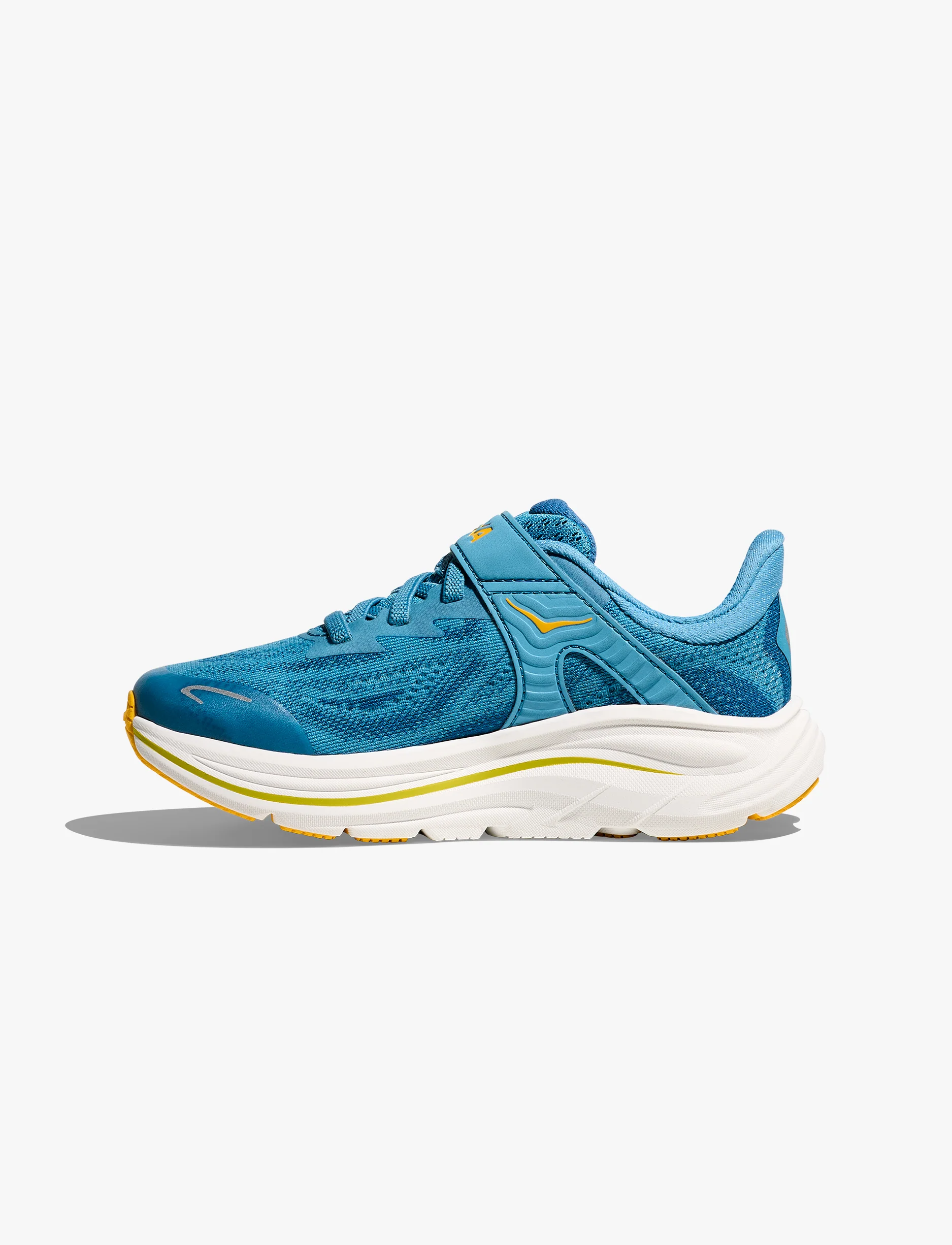 HOKA CLIFTON 10 LITTLE KIDS - נעלי ספורט ילדים הוקה קליפטון 10 בצבע כחול אלפיני/לילה ערפל - Image 7