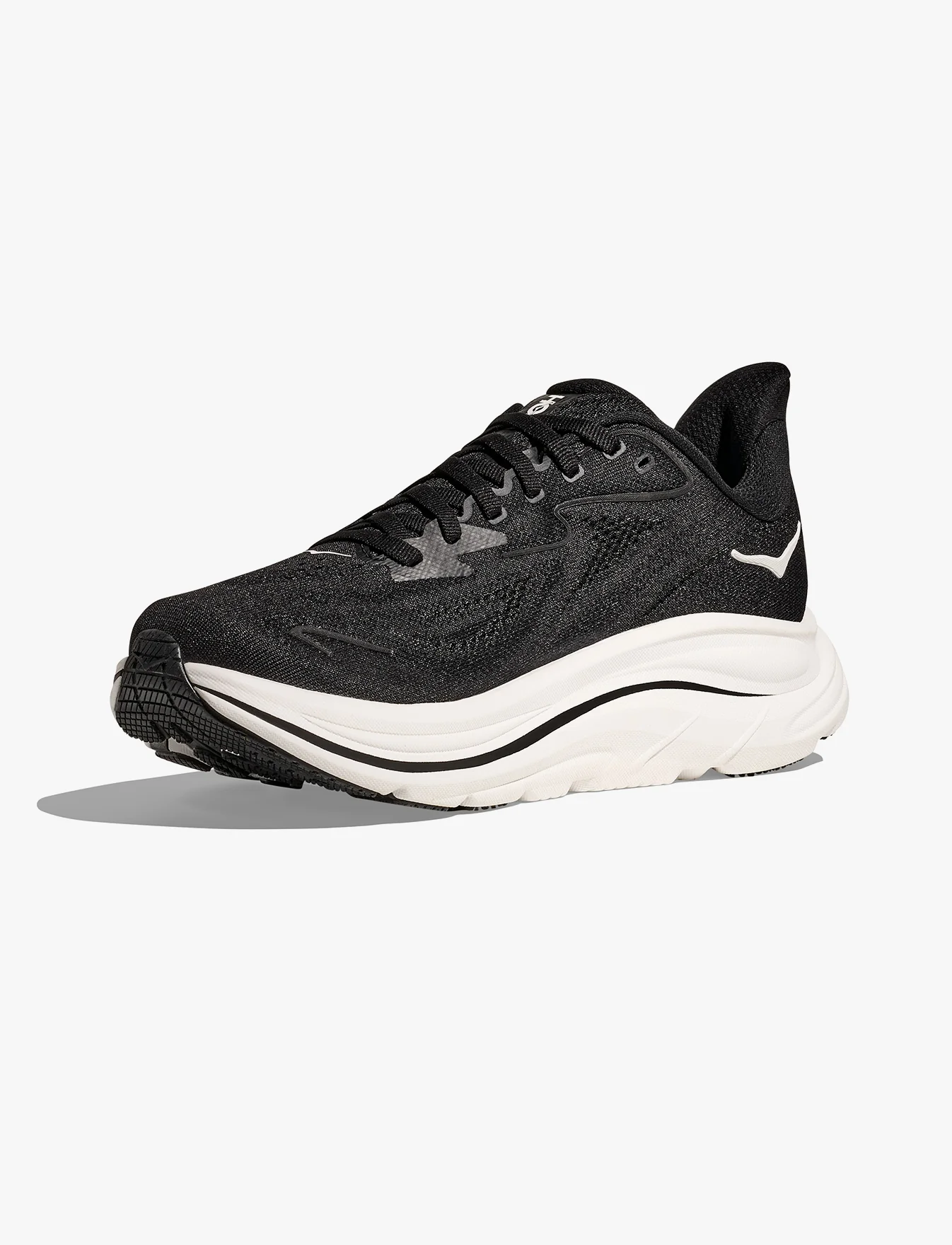 HOKA CLIFTON 10 -  נעלי ספורט נשים הוקה קליפטון 10 בצבע שחור/לבן - Image 6