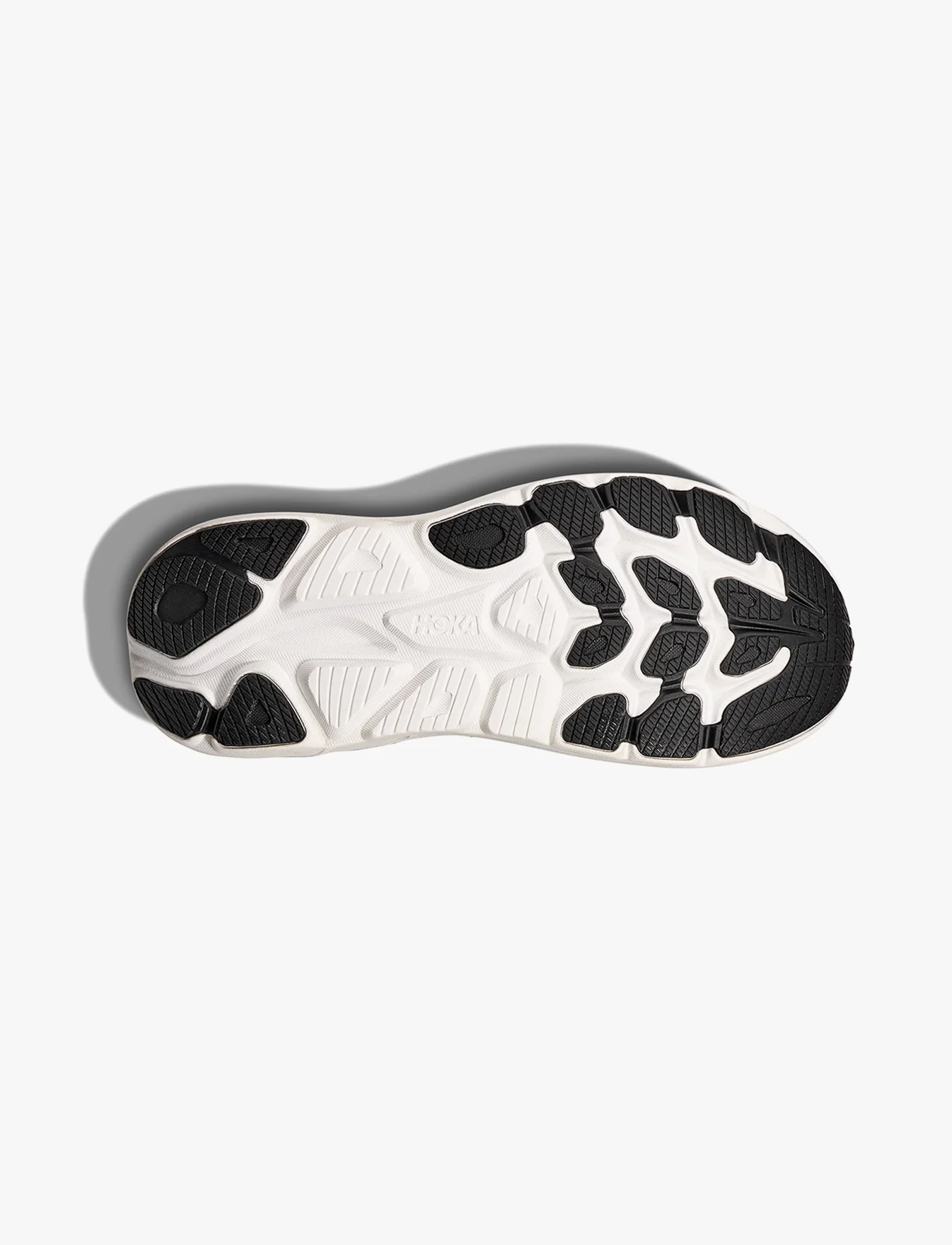 HOKA CLIFTON 10 -  נעלי ספורט נשים הוקה קליפטון 10 בצבע שחור/לבן - Image 8