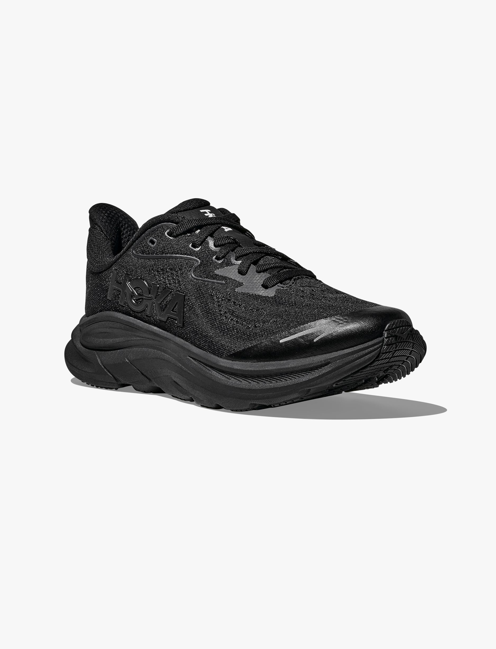 HOKA CLIFTON 10 BIG KIDS - נעלי ספורט ילדים הוקה קליפטון 10 בצבע שחור/שחור