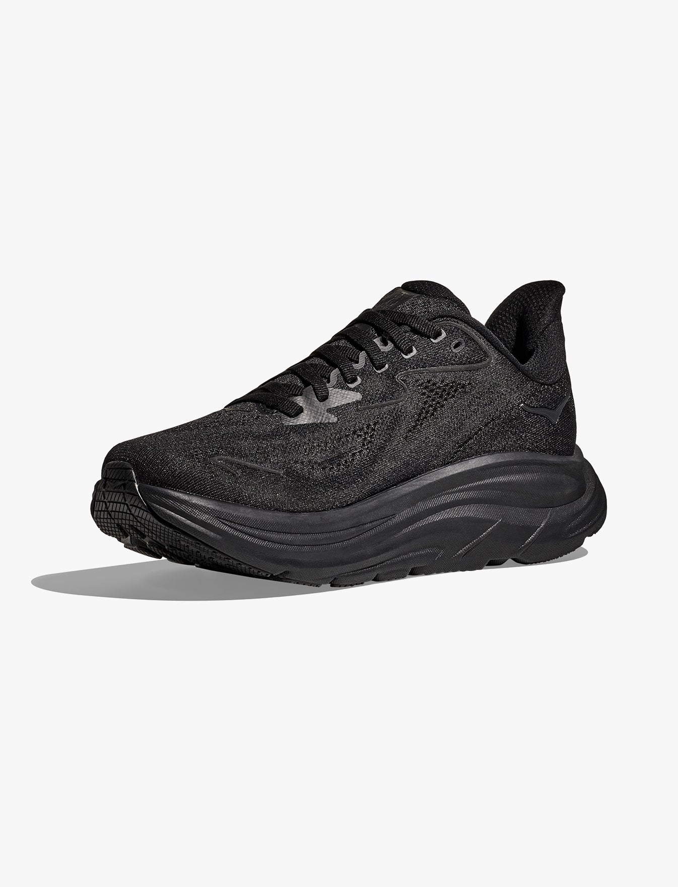 HOKA CLIFTON WIDE 10 - נעלי ספורט גברים הוקה קליפטון 10 רחבות בצבע שחור/שחור - Image 6