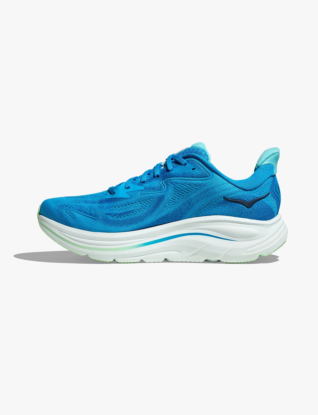 HOKA CLIFTON WIDE 10 - נעלי ספורט גברים הוקה קליפטון 10 רחבות בצבע כחול/כחול שמיים - Image 7