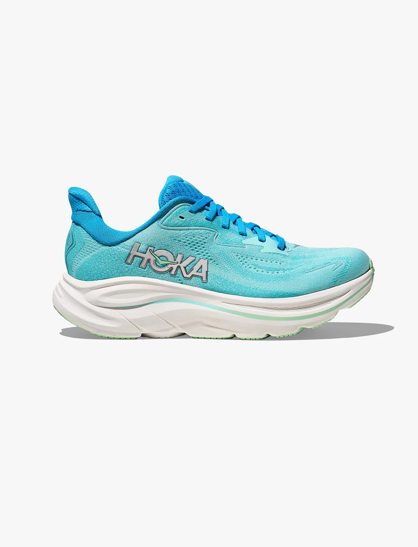 HOKA CLIFTON WIDE 10 - נעלי ספורט נשים הוקה קליפטון 10 רחבות בצבע כחול סקי/כחול סיאלו - Image 2