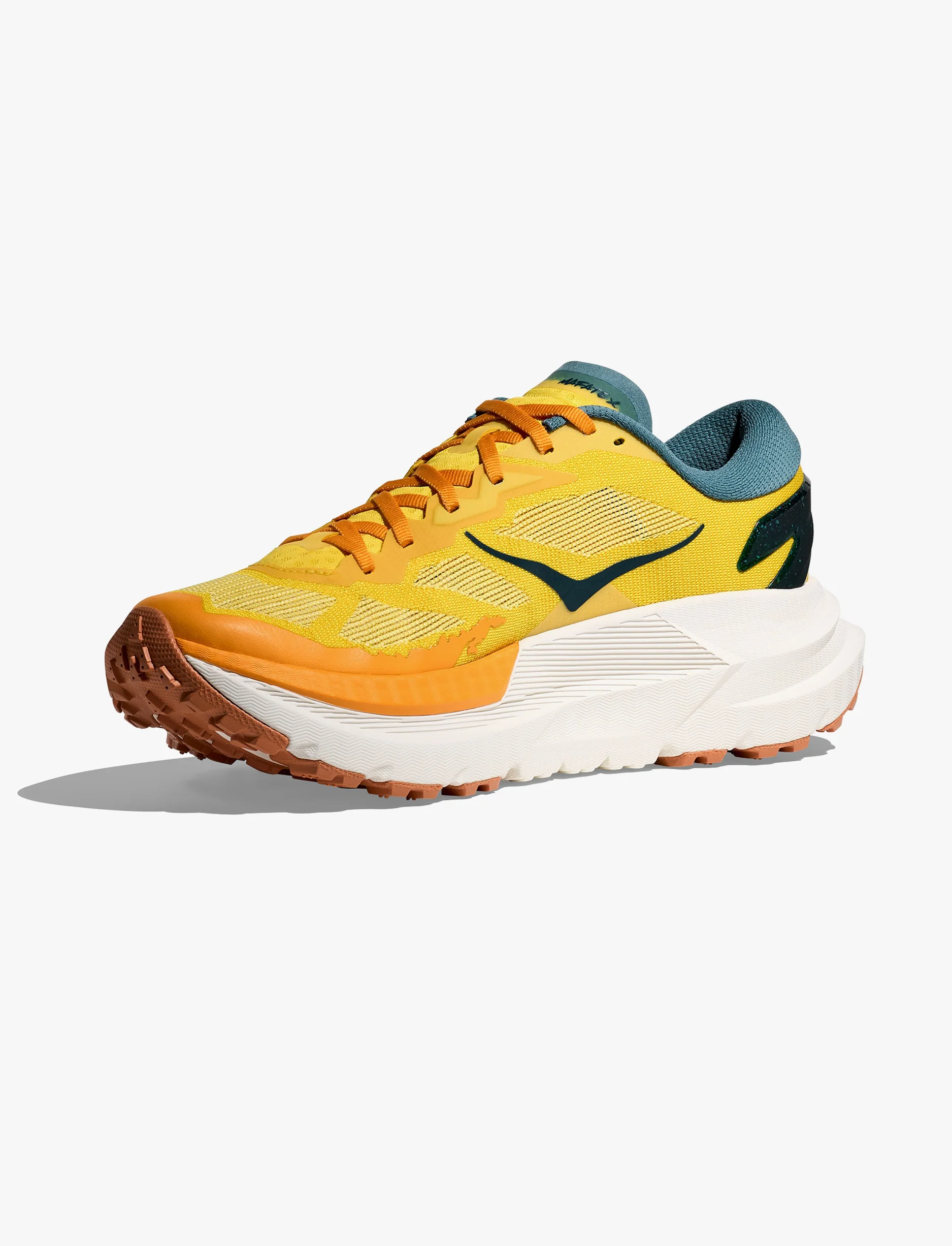 HOKA MAFATE X - נעלי ספורט גברים הוקה מאפטה איקס בצבע כתום ערפלי/ירוק - Image 4