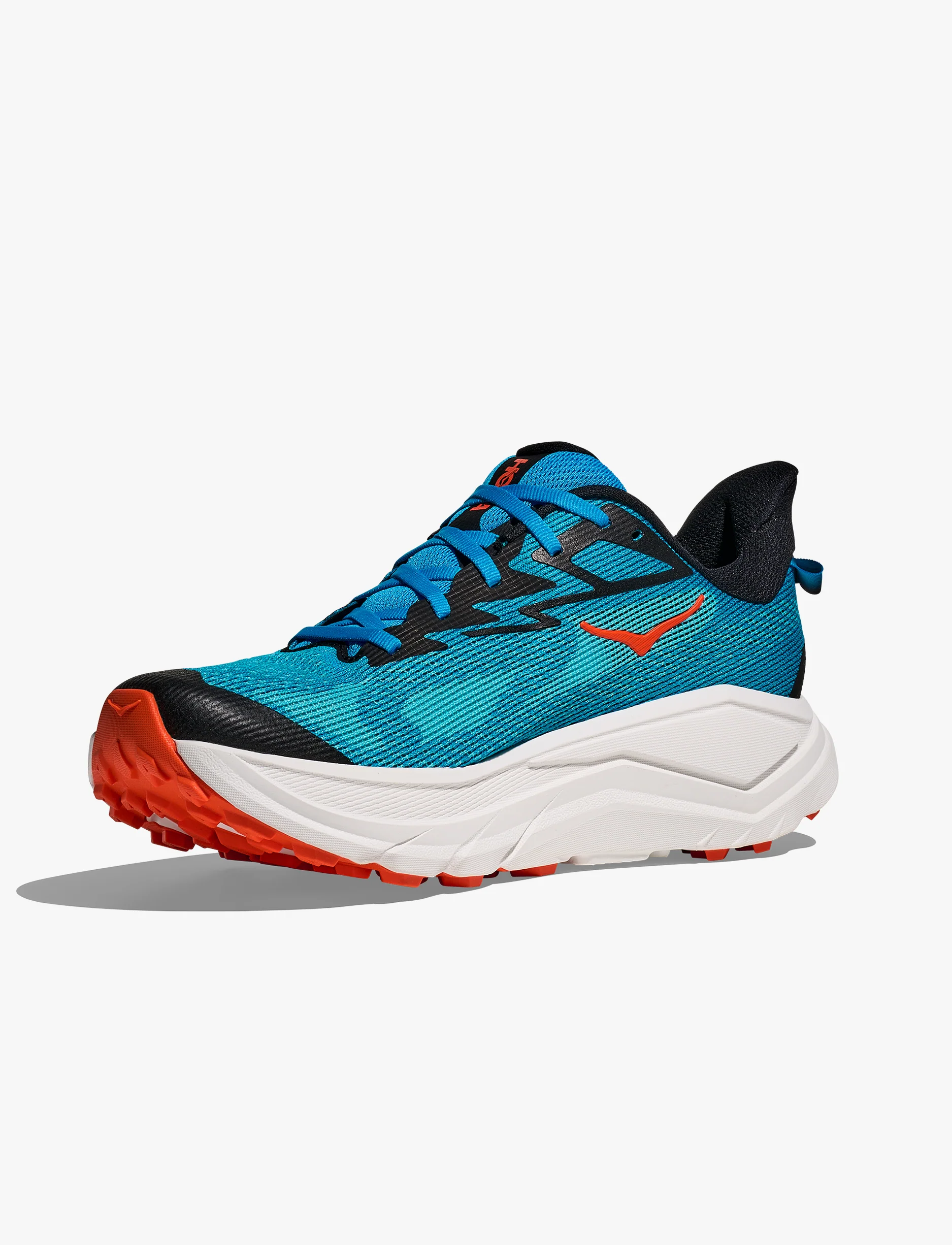Hoka Challenger 8 - נעלי ספורט גברים הוקה צ'אלנג'ר 8 בצבע כחול סקי/לבן - Image 6