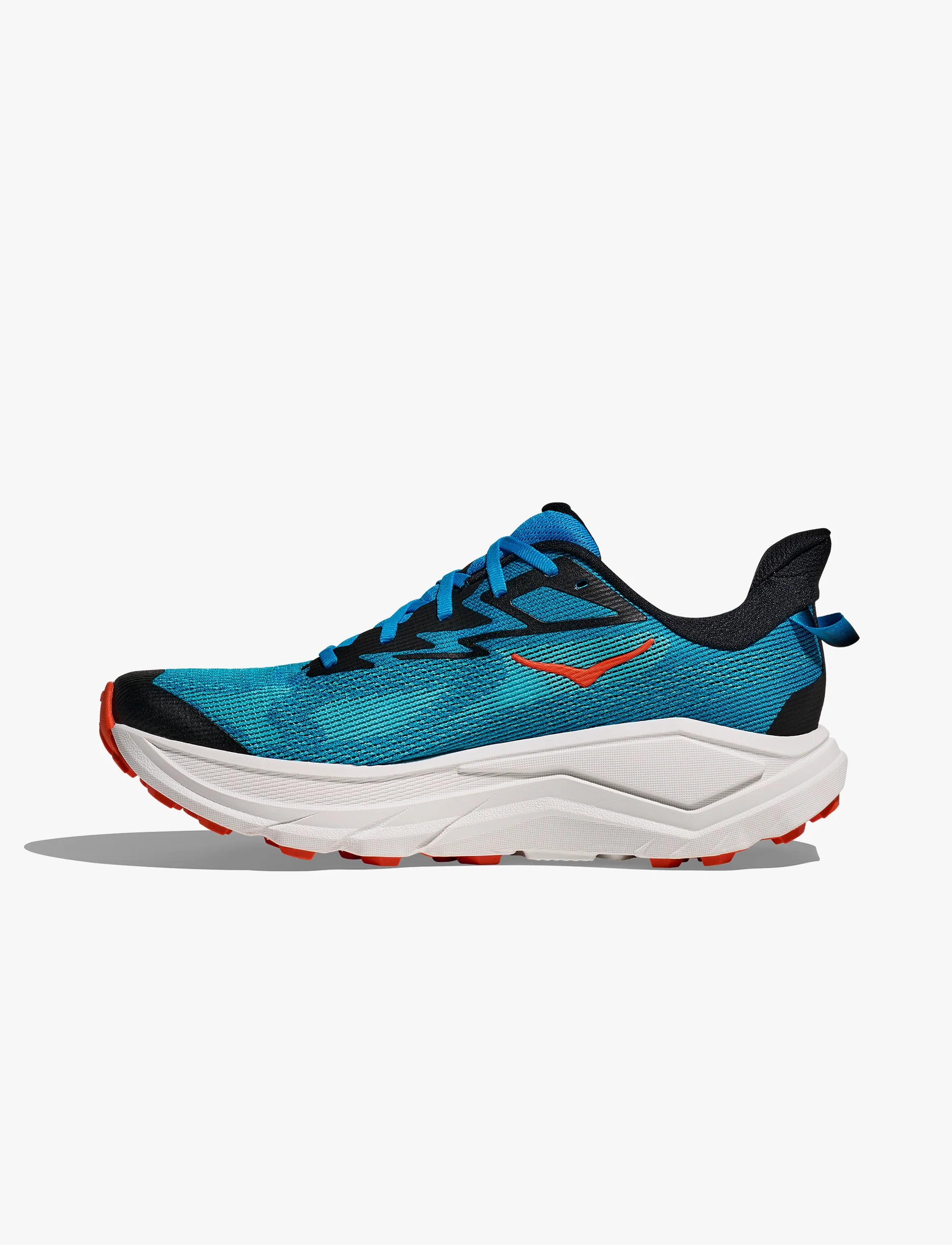 Hoka Challenger 8 - נעלי ספורט גברים הוקה צ'אלנג'ר 8 בצבע כחול סקי/לבן - Image 7