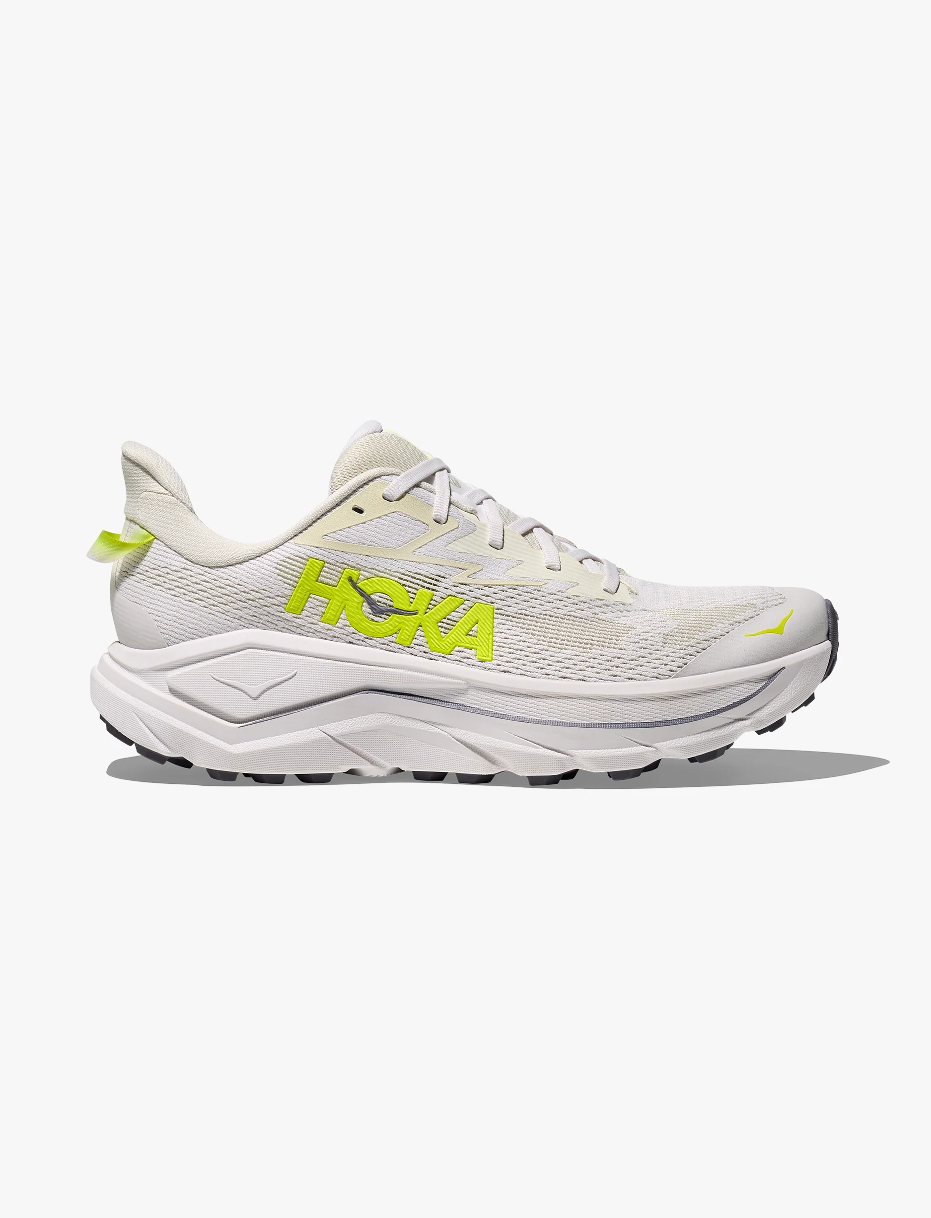 Hoka Challenger 8 - נעלי ספורט גברים הוקה צ'אלנג'ר 8 בצבע לבן/נאון סיטרוס - Image 2