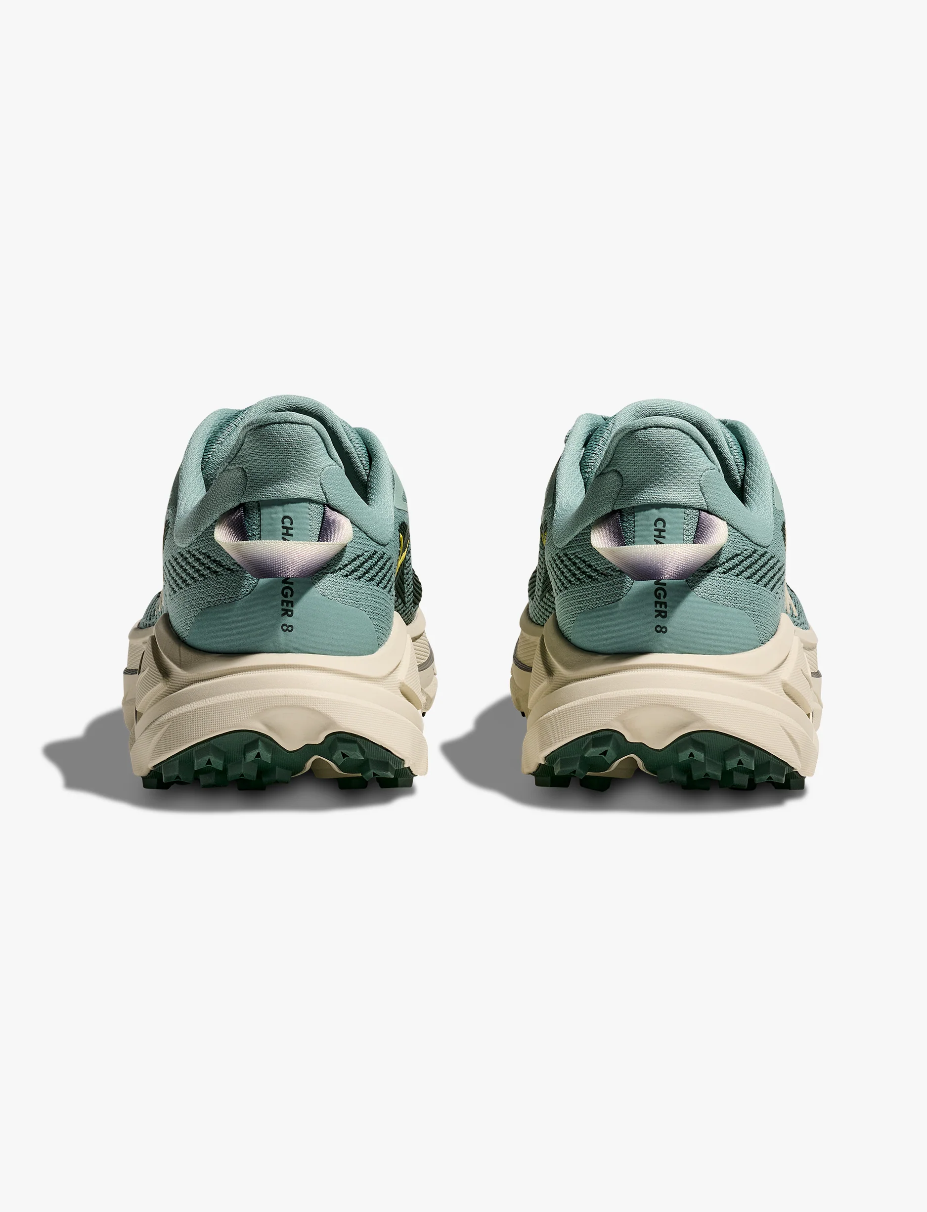 Hoka Challenger Wide 8 - נעלי ספורט גברים הוקה צ'אלנג'ר 8 רחבות בצבע ירוק ג'ייד/כמהין - Image 5
