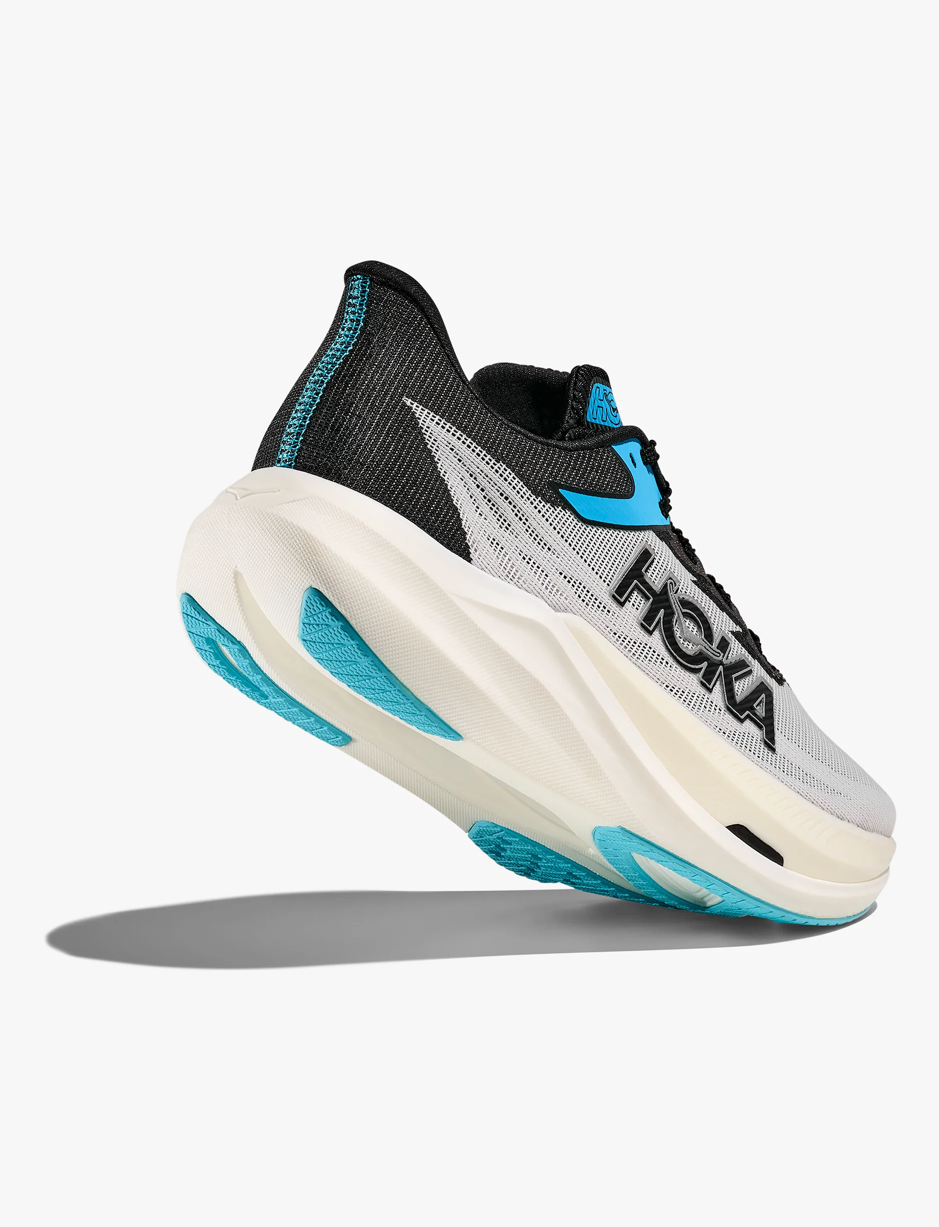 HOKA ROCKET X 3 - נעלי ספורט הוקה רוקט איקס 3 בצבע לבן/שחור - Image 3
