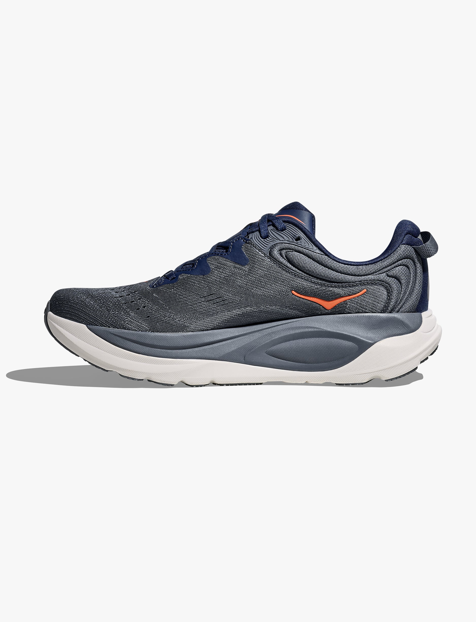 HOKA Gaviota Wide 6 - נעלי ספורט גברים הוקה גביוטה 6 רחבות בצבע כחול חצות/נייבי בהיר - Image 4