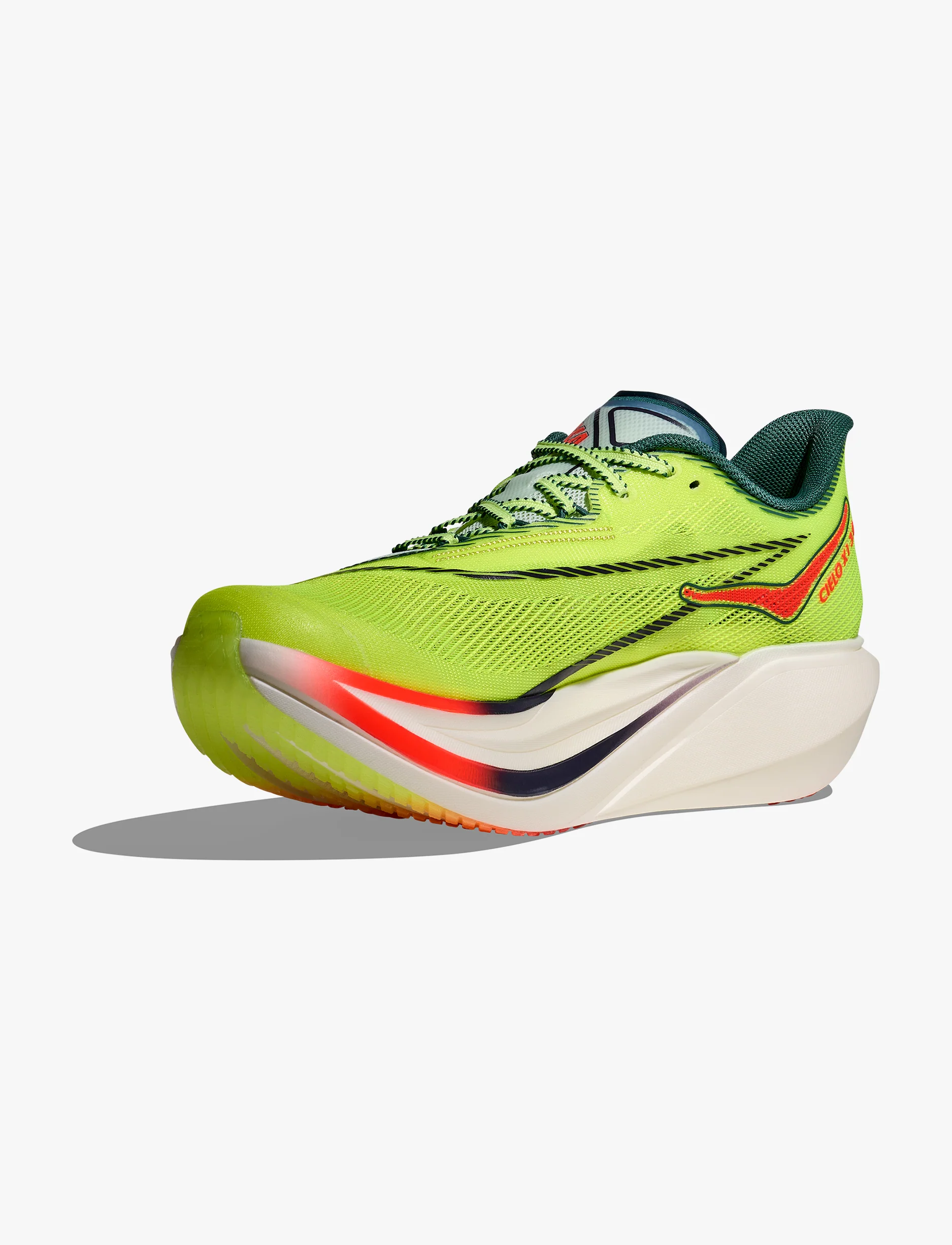 HOKA CIELO X1 3.0- נעלי ספורט הוקה סיאלו בצבע נאון אוזו/ירוק טימין - Image 6