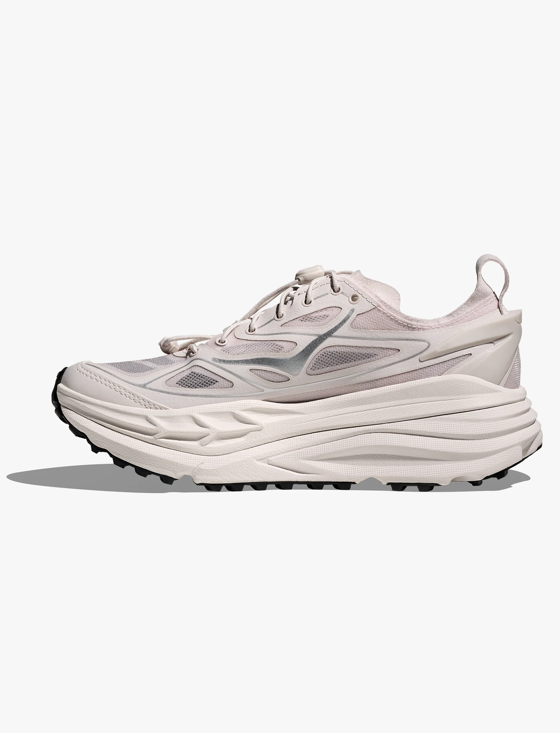 HOKA STINSON ONE7 - נעלי הוקה סטינסון בצבע גרוט/כסף - Image 6