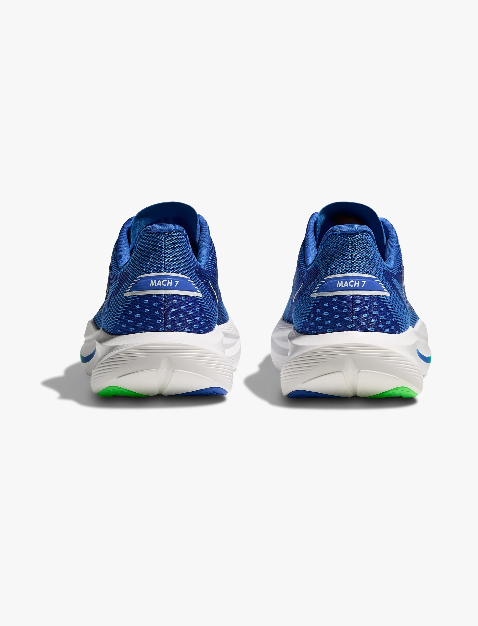 HOKA MACH 7 - נעלי ספורט לגברים הוקה מאך 7 בצבע כחול קובלט/ירוק נאון - Image 6