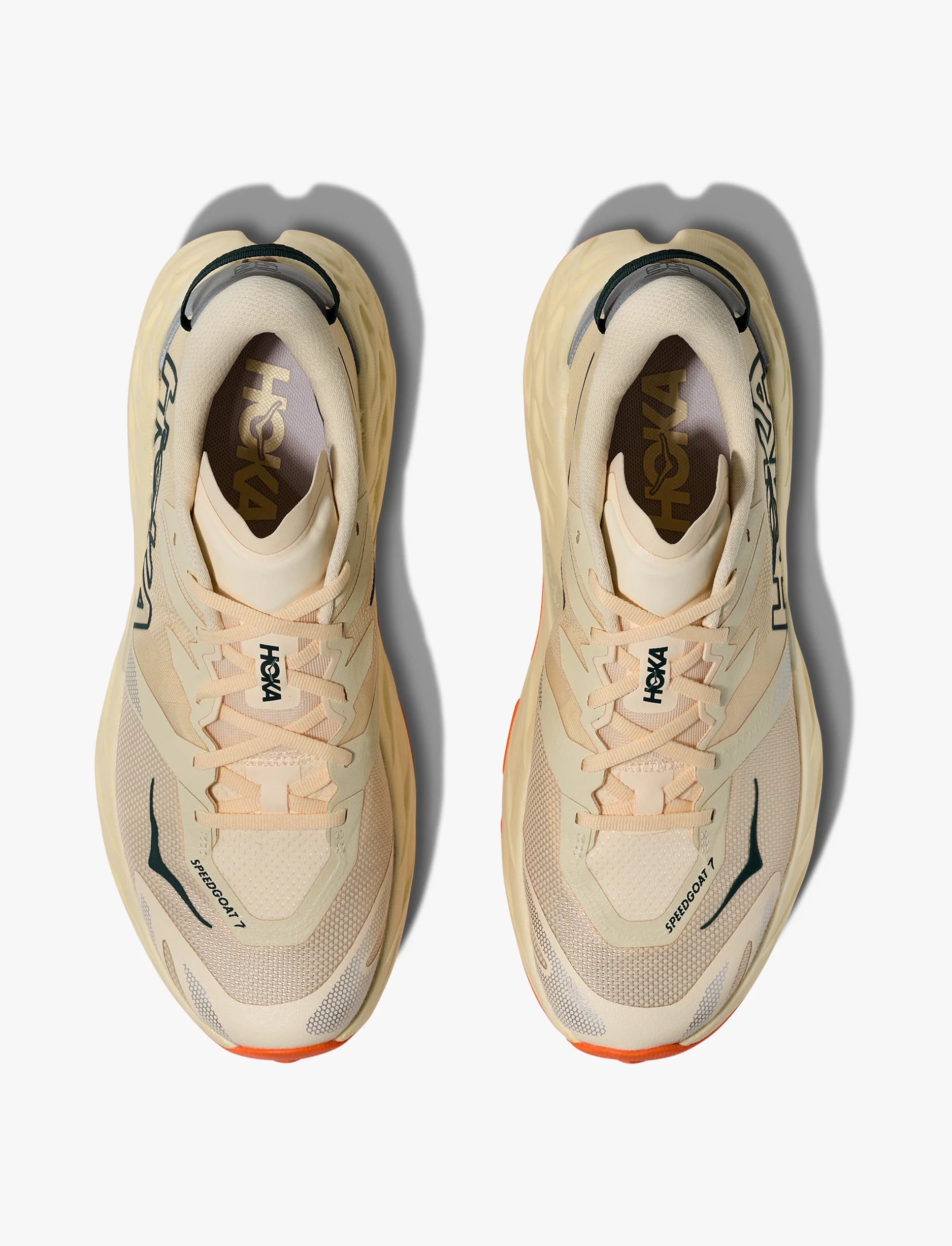 HOKA SPEEDGOAT 7 - נעלי ספורט גברים ספידגוט 7 בצבע צהוב וינטג'/צהוב כור - Image 4