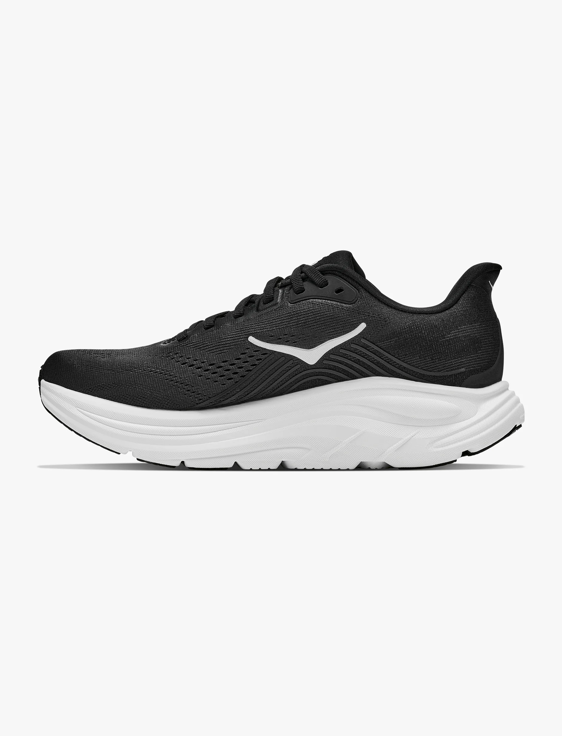 HOKA CLIFTON 11 - נעלי ספורט נשים הוקה קליפטון 11 בצבע שחור/לבן - Image 5